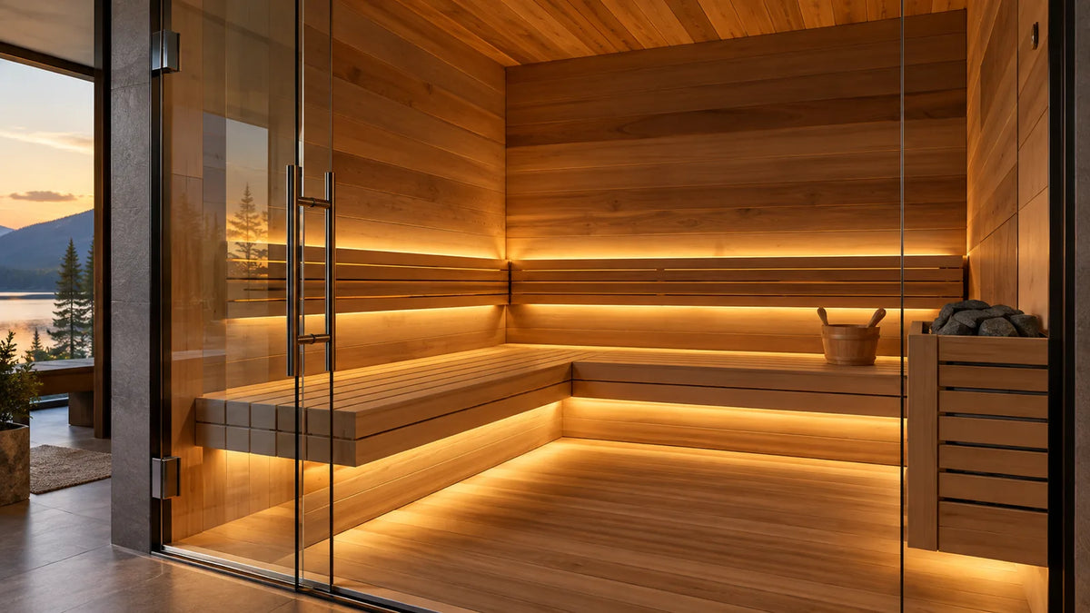 ProSaunas for Home Wellness: Materials, Customization & Sauna Design in 2026