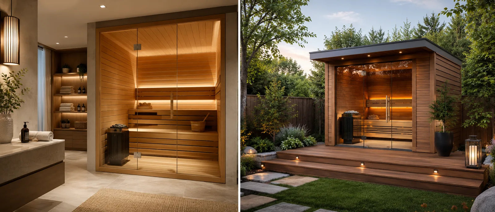 Indoor vs Outdoor Sauna: Which Is Right for Your Home?