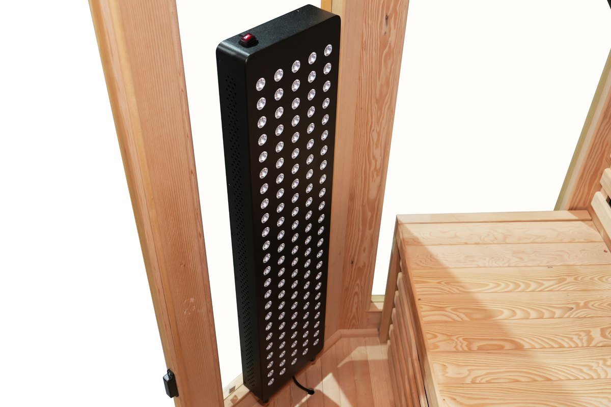 4-5 Person Full Spectrum Infrared Sauna with Red Light Therapy | Blisspod Vienna RED