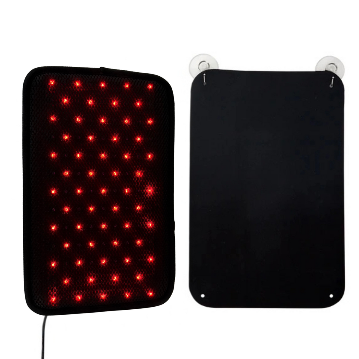 Therasage Tri-Lite™ Red Light Therapy Panel showing red light therapy LEDs for home wellness.