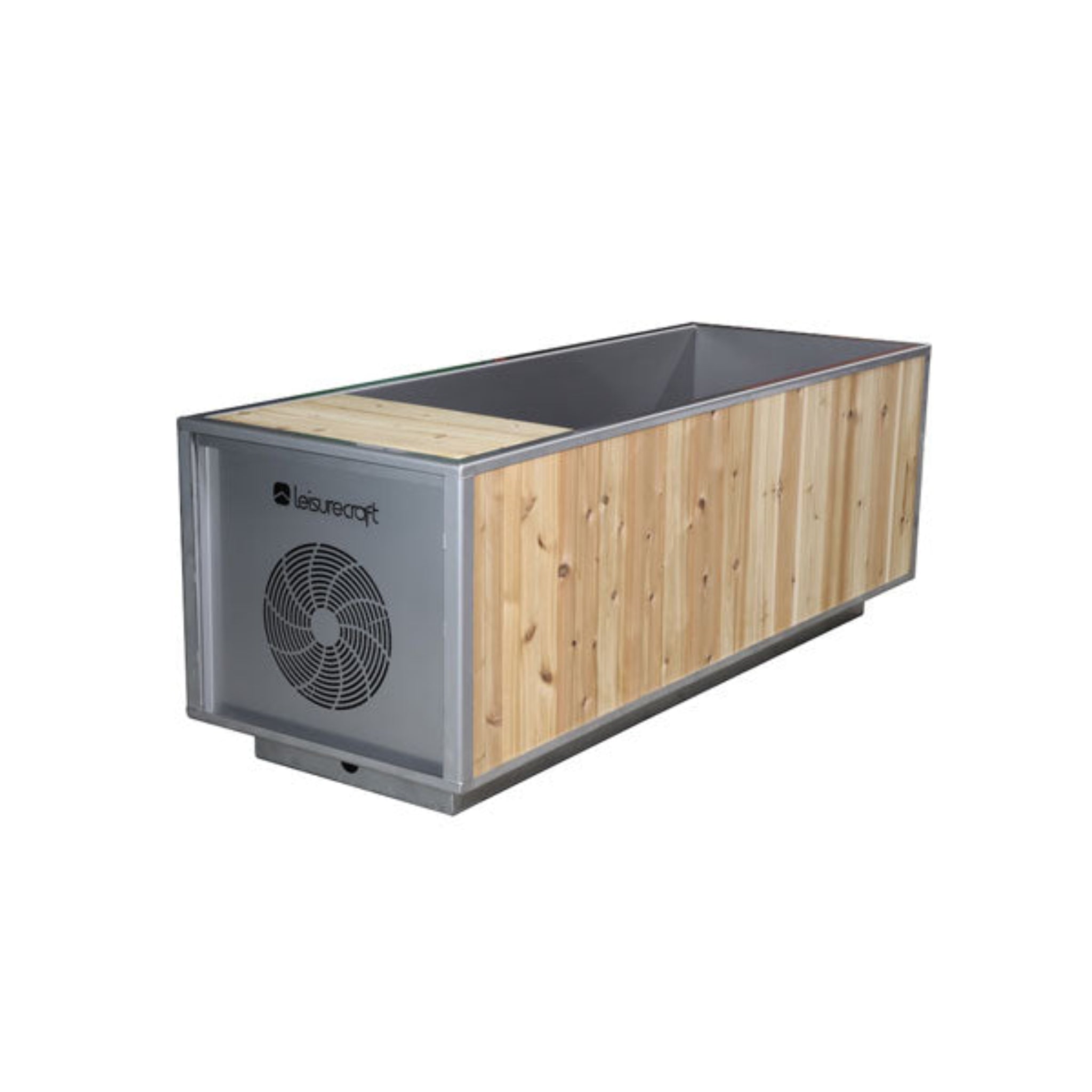 Dundalk LeisureCraft Flow Cold Plunge | Cedar & Stainless Steel - premium cold immersion tub for wellness.