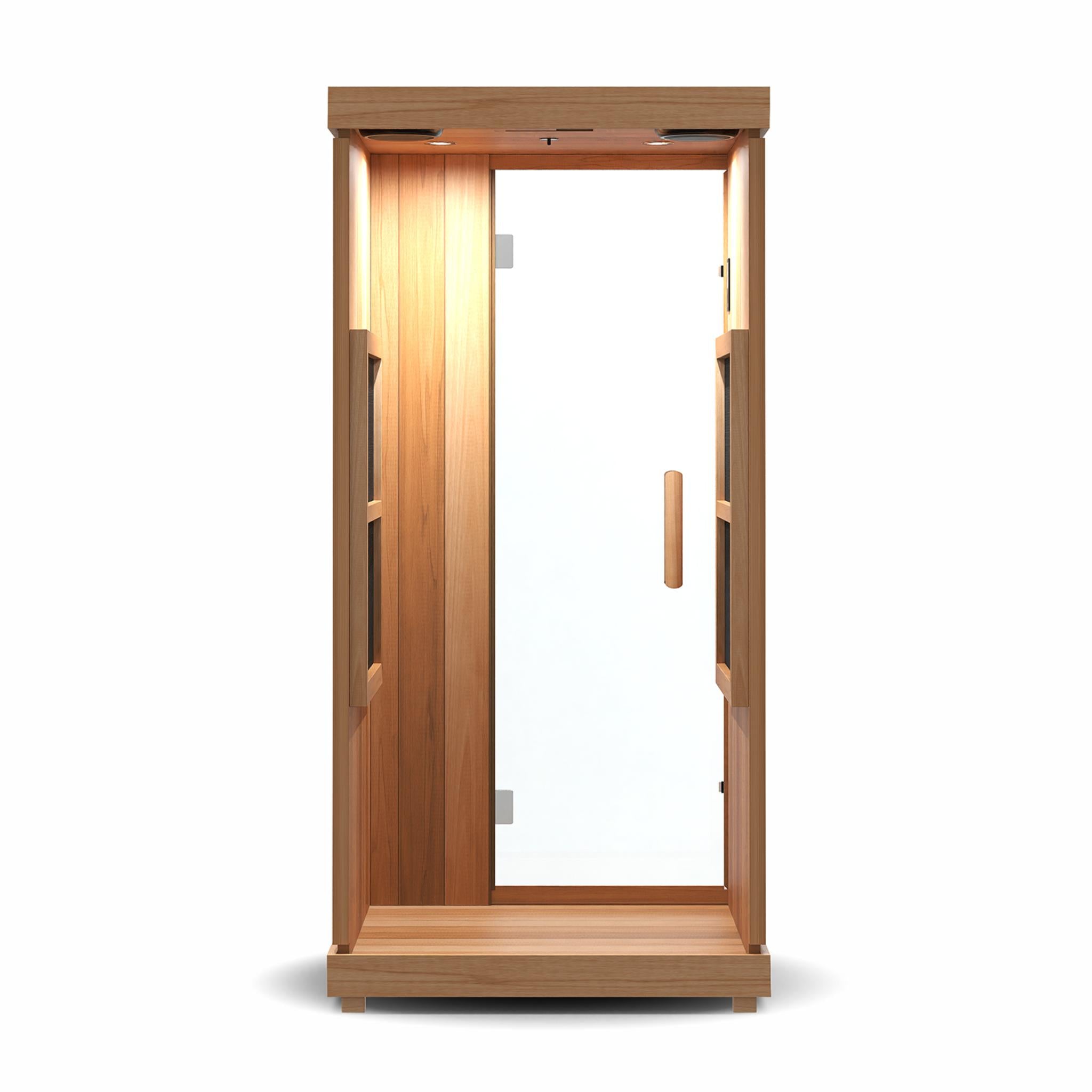 Finnmark FD-1 infrared sauna rear view