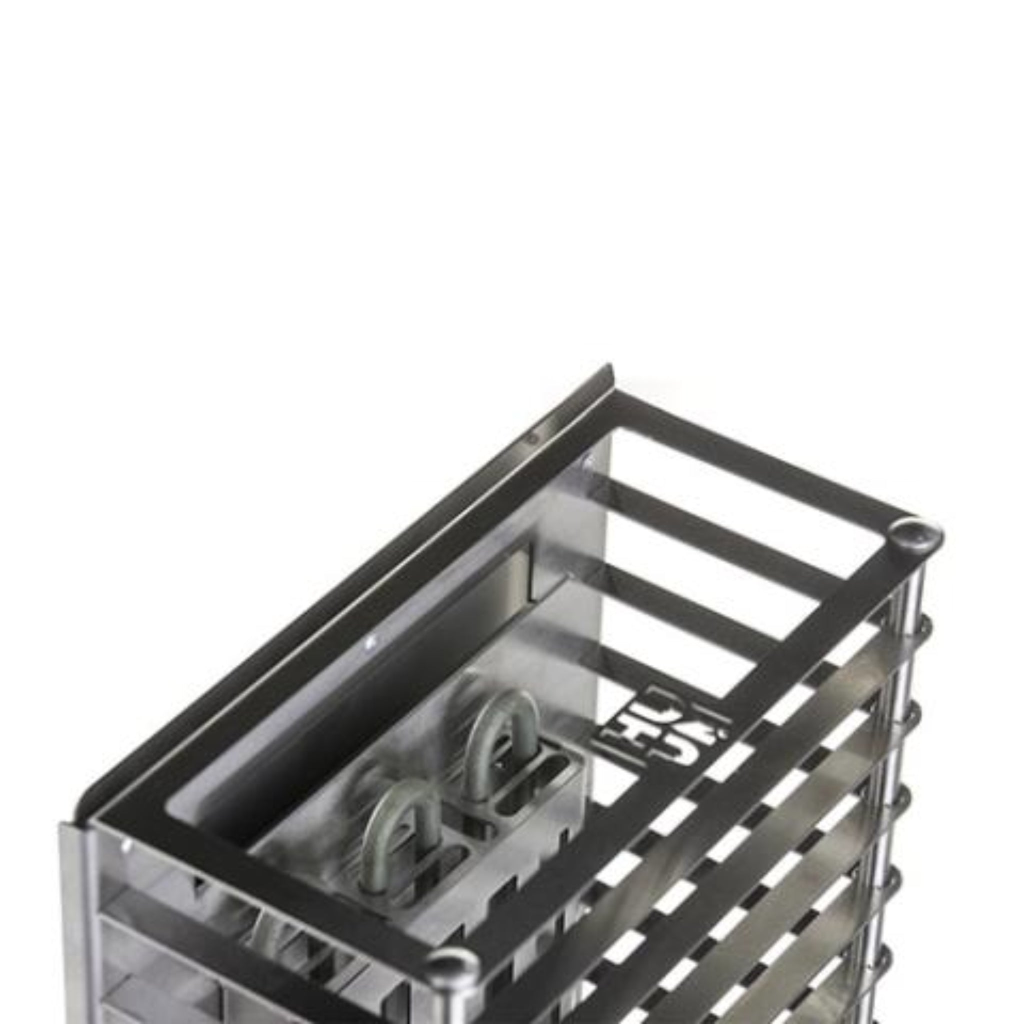 HUUM CLIFF Mini sauna heater stainless steel construction detail