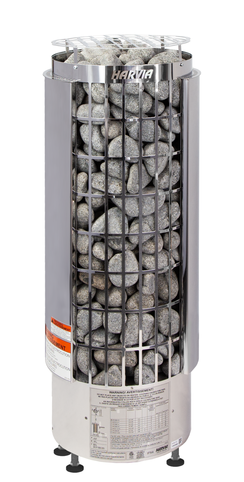 Harvia Cilindro Half PC90 9kW electric sauna heater