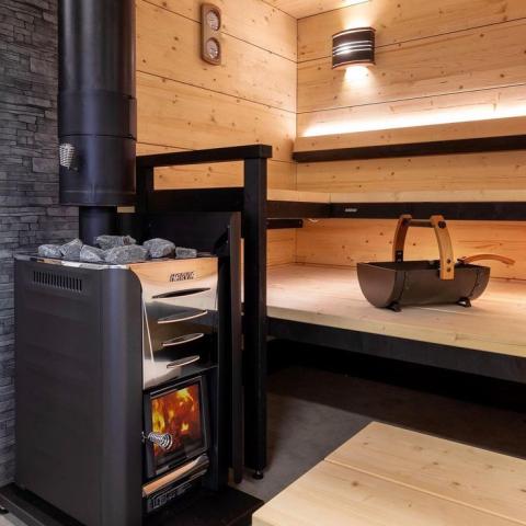 Harvia Pro Series 40kW sauna stove construction detail