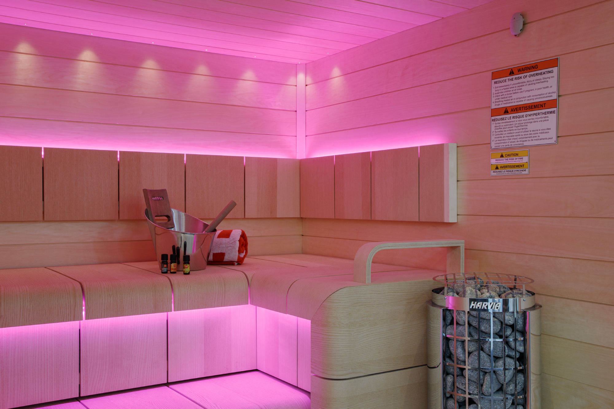 Harvia Cilindro Half PC80E 8kW Electric Sauna Heater | 240V 1-Phase | Floor-Standing