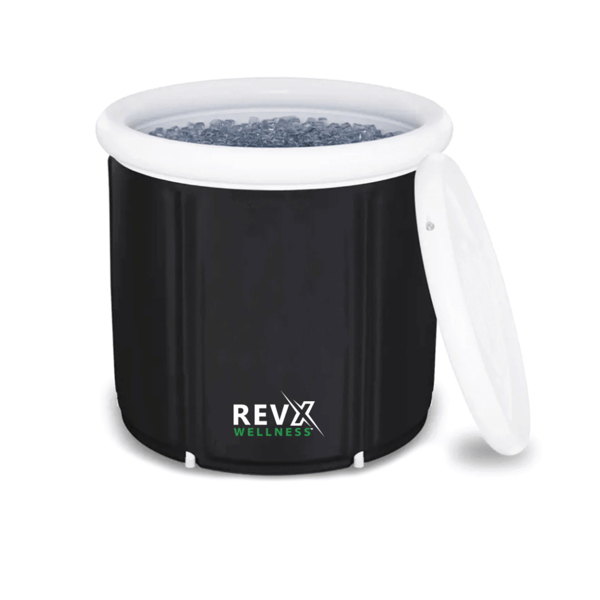 RevX Ice Pod portable cold plunge tub with lid