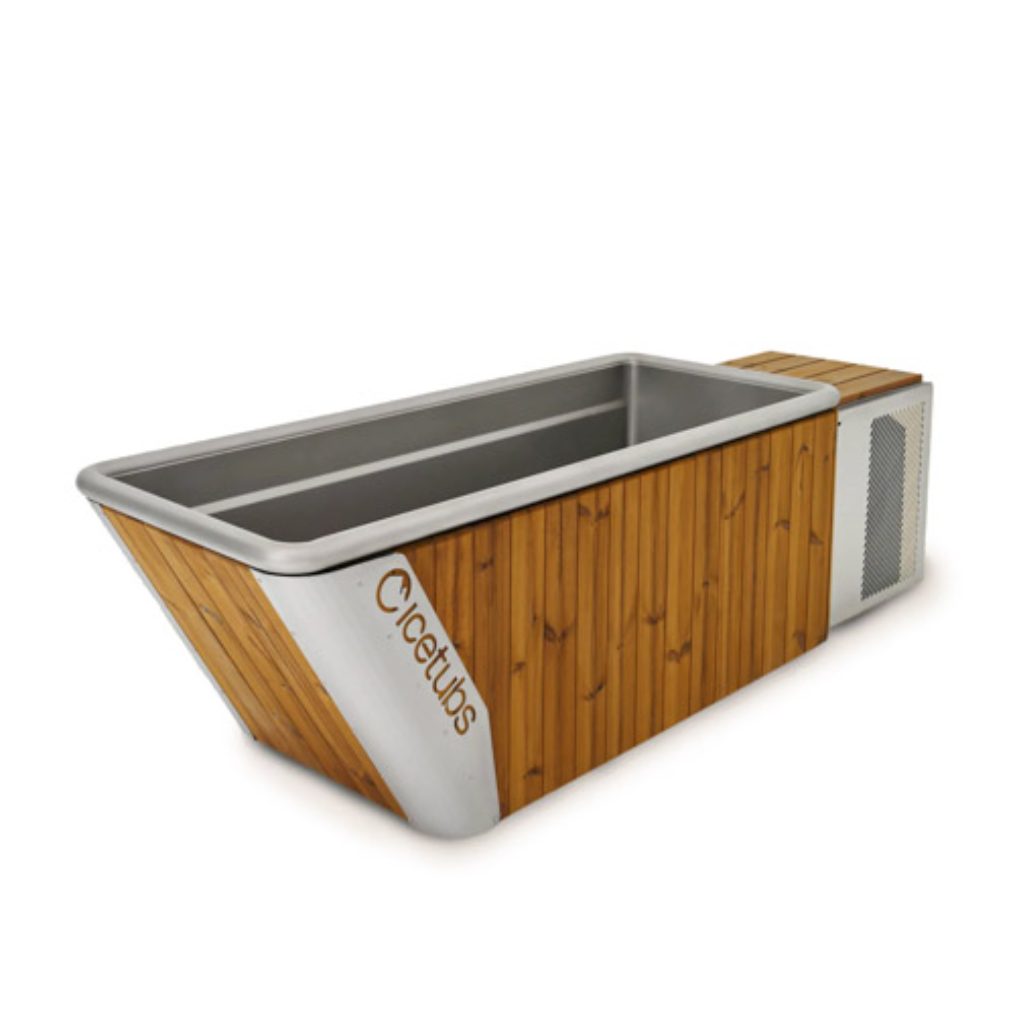 cetubs IceBath Cold Plunge Tub with Heating & Cooling – Thermowood & Stainless Steel