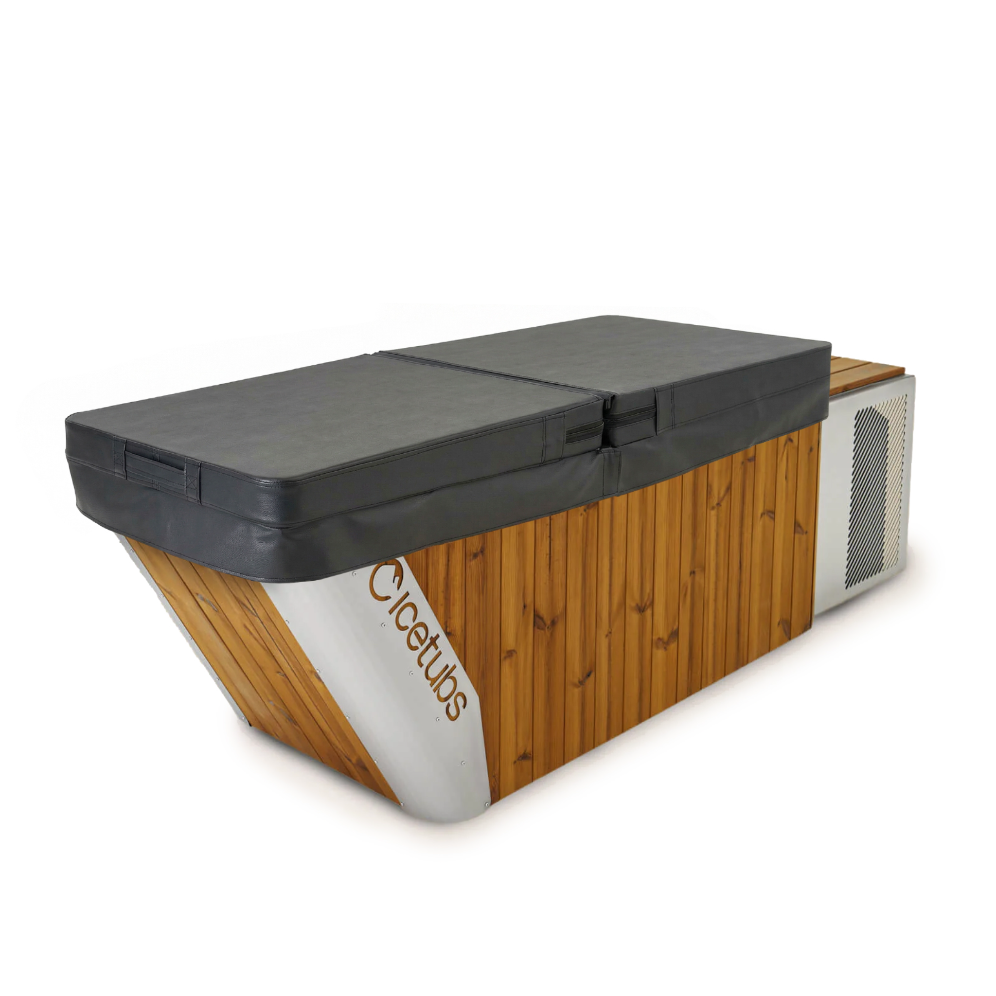 Icetubs IceBath Cold Plunge Tub with Heating & Cooling – Thermowood Cover Included