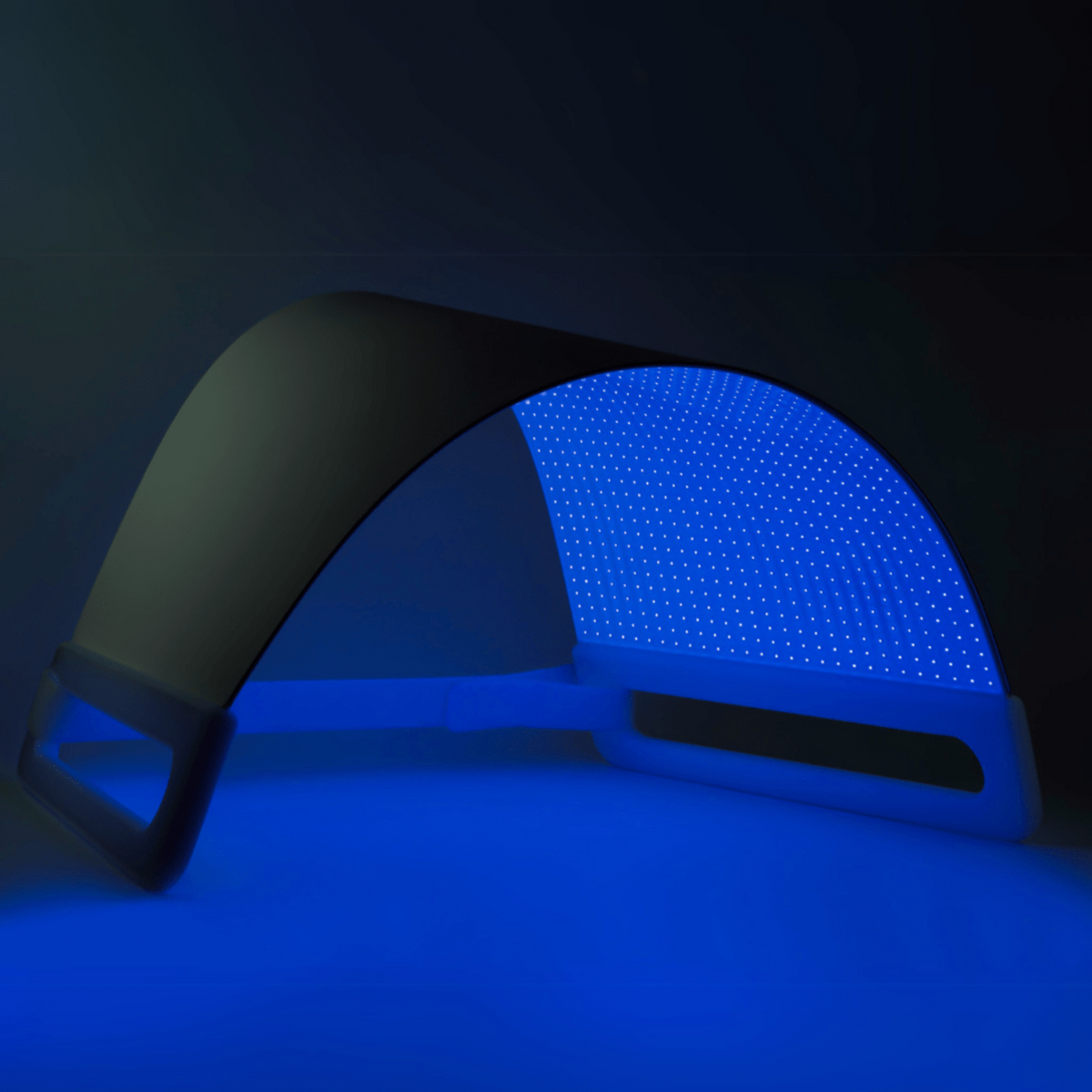 Illuminate Blue LED panel with uniform-energy technology and water-resistant design, showcasing a sleek blue light.