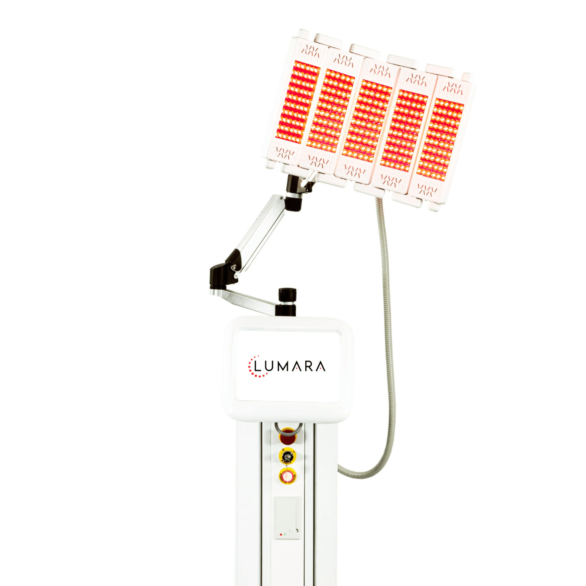 Lumara LED light therapy device on a white background