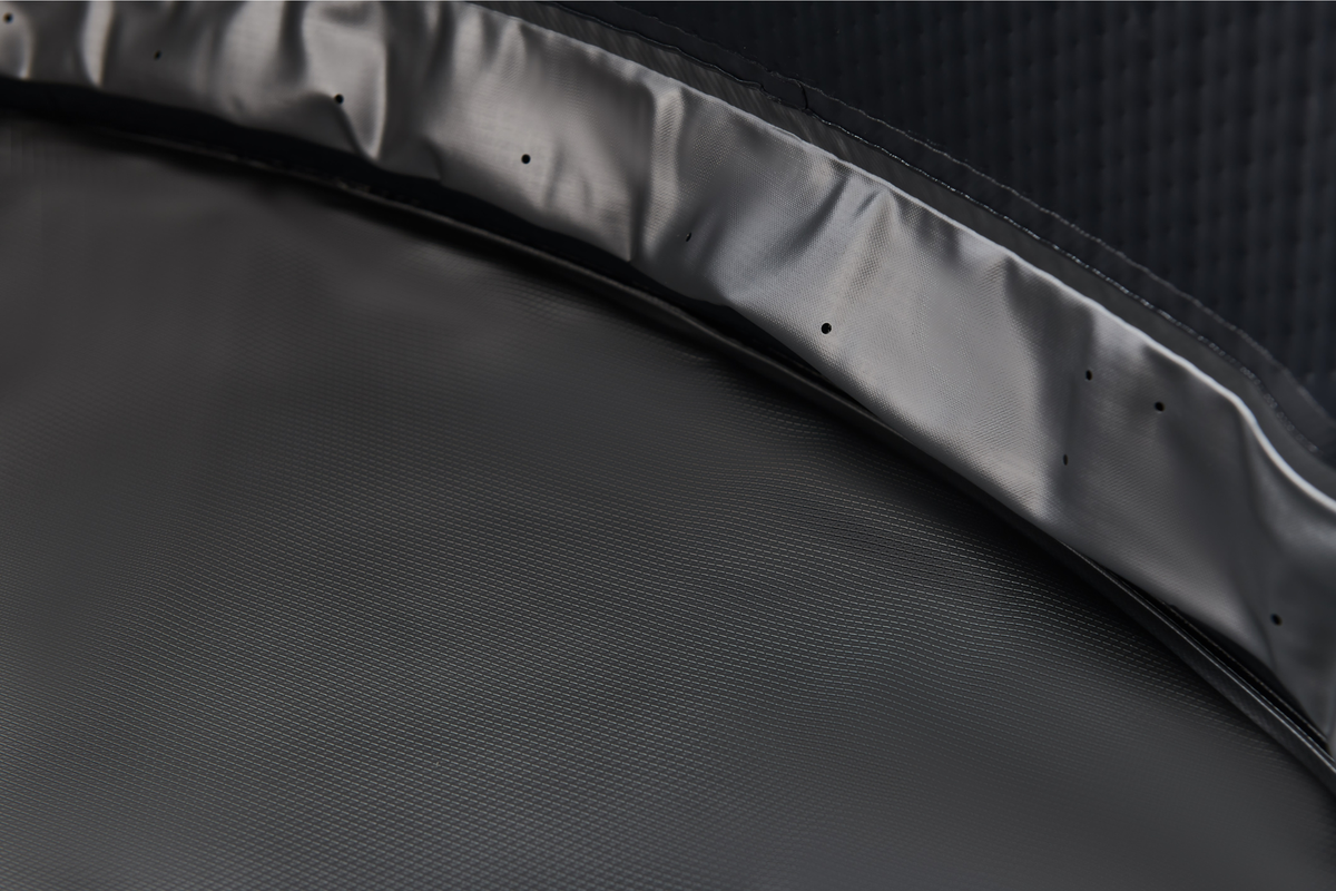 Close-up of the interior lining of the MSPA MONO Verto Series rigid hot tub, showcasing the durable materials.