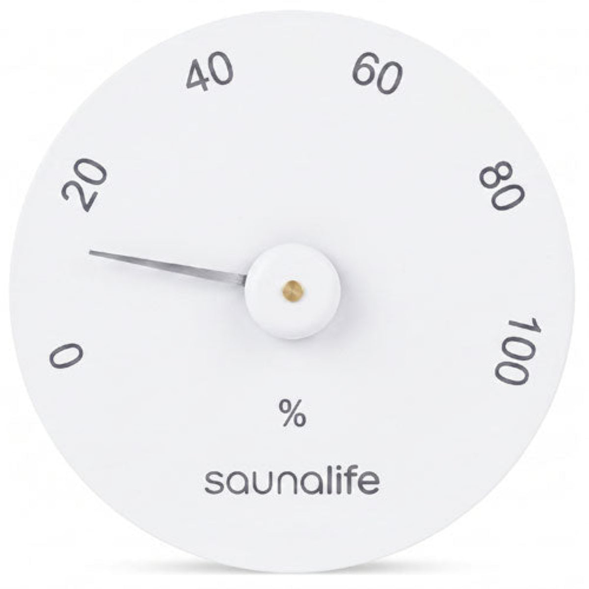 SaunaLife Designer Sauna Hygrometer white