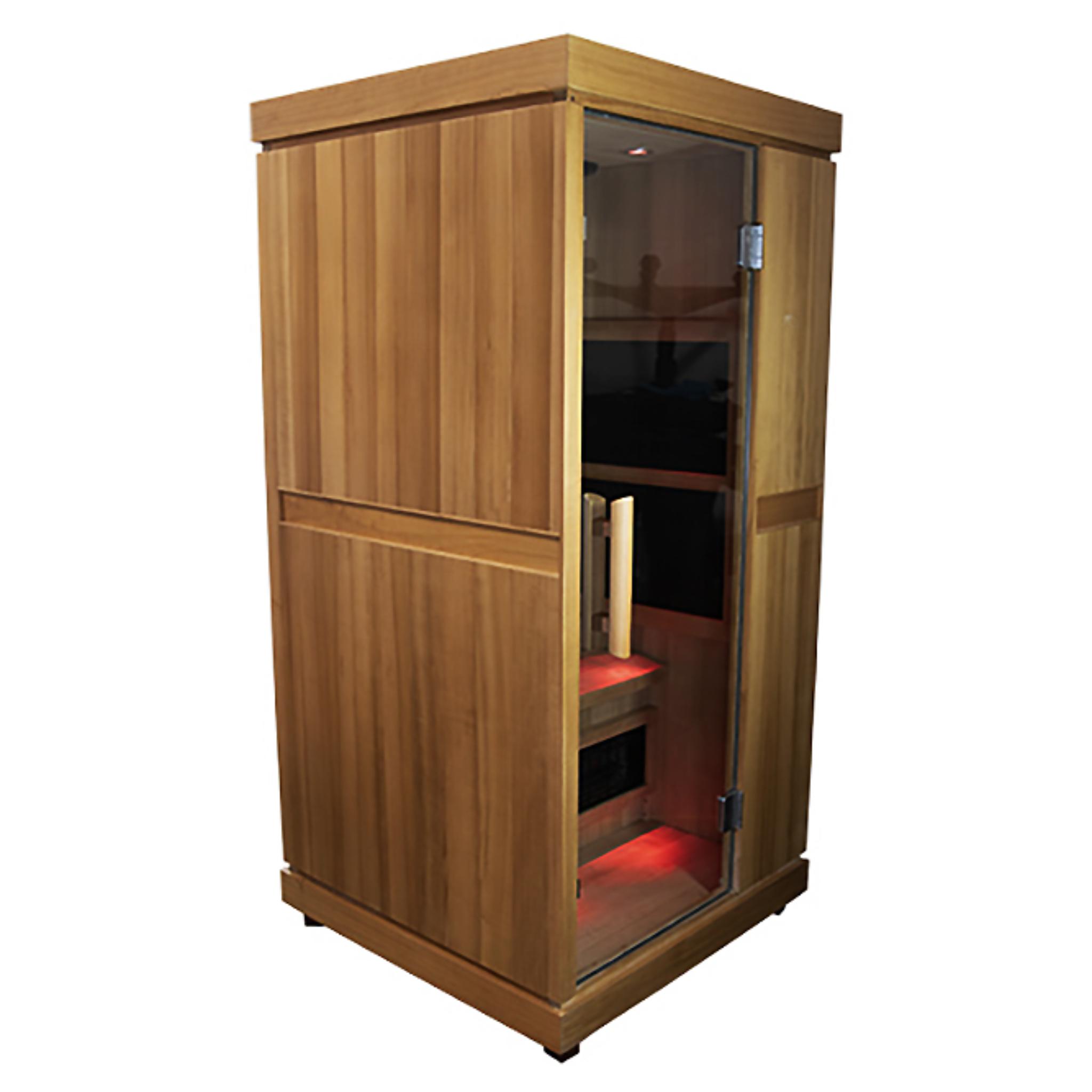 Finnmark FD-1 infrared sauna side exterior view