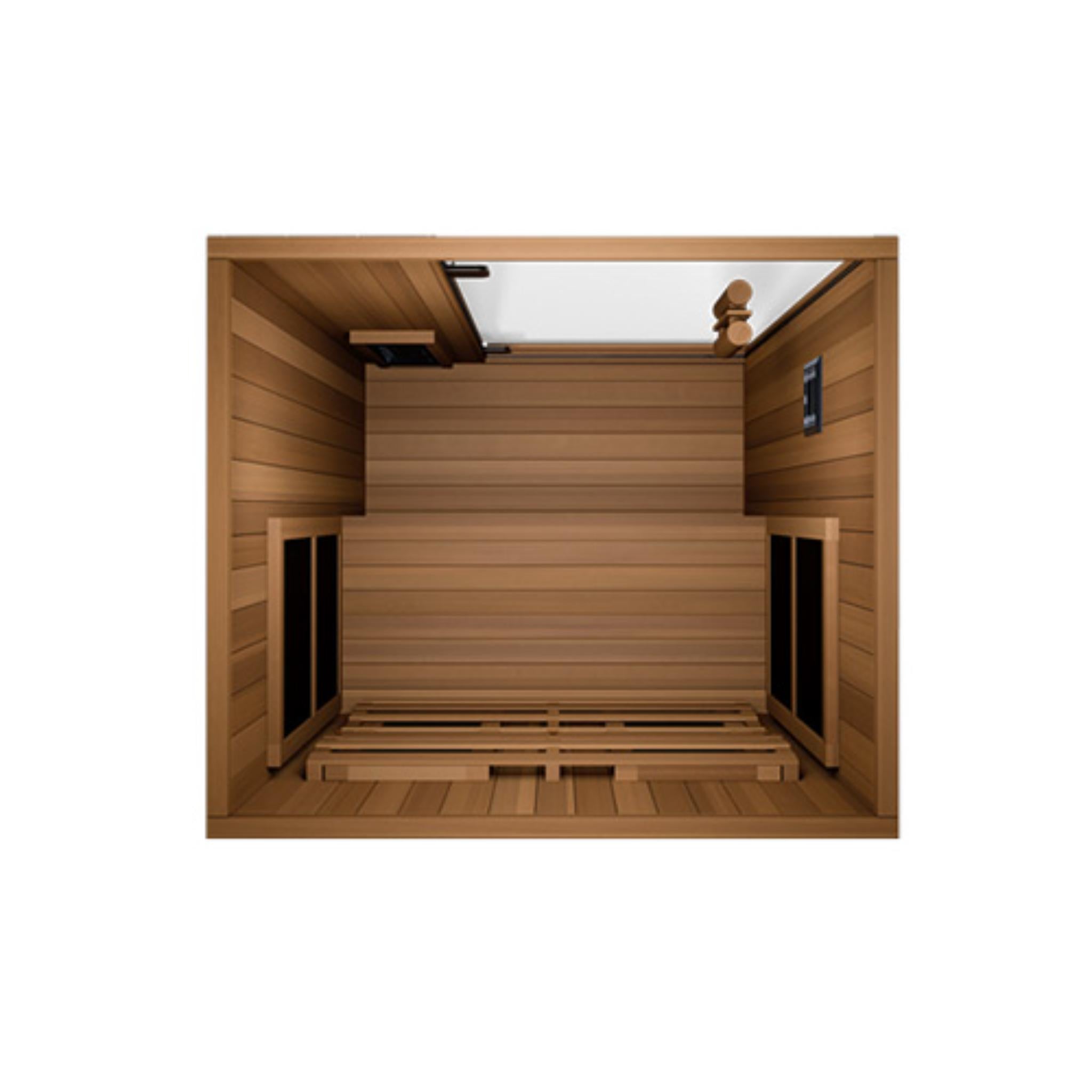 Finnmark FD-1 infrared sauna top view