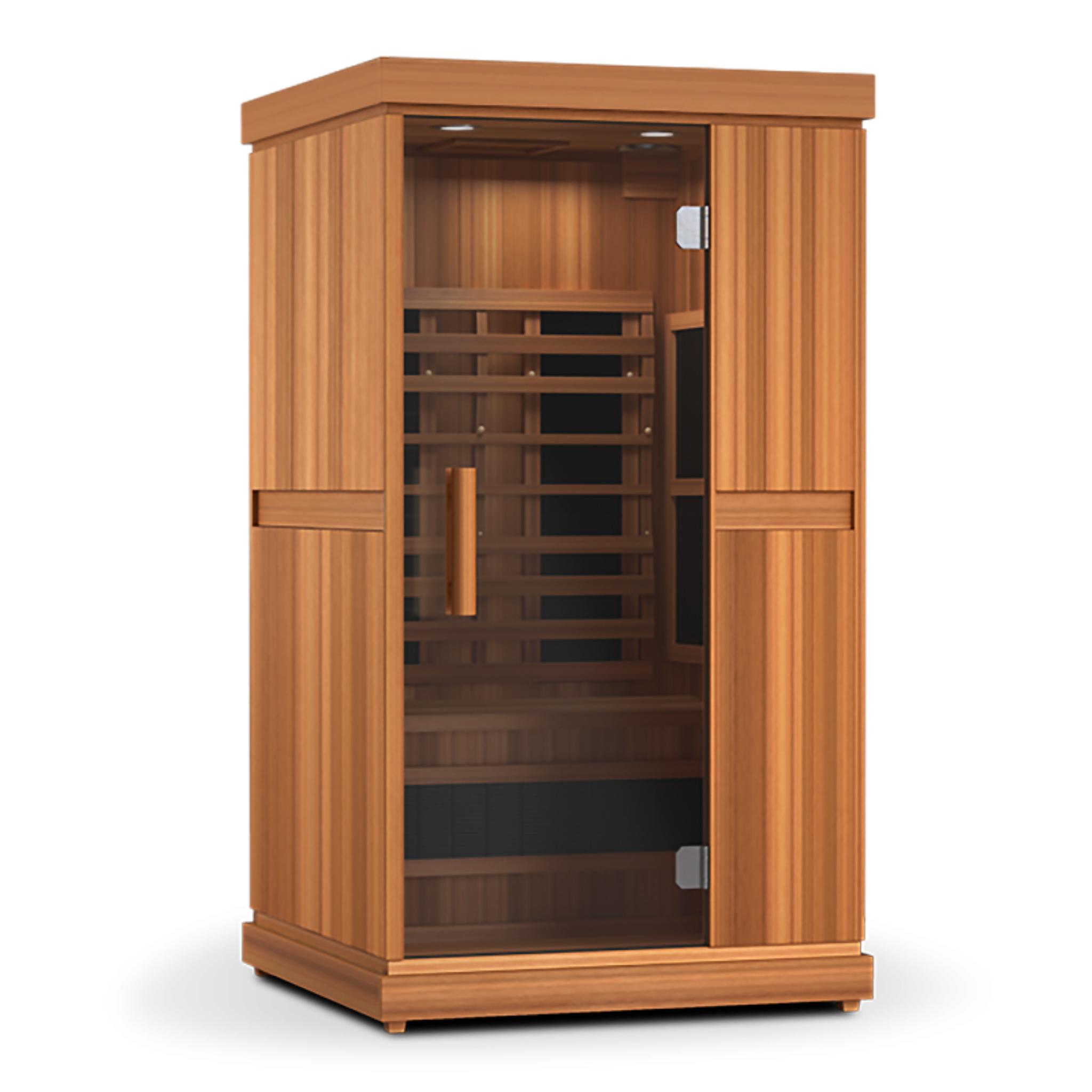 Finnmark FD-1 1-person infrared sauna front exterior view