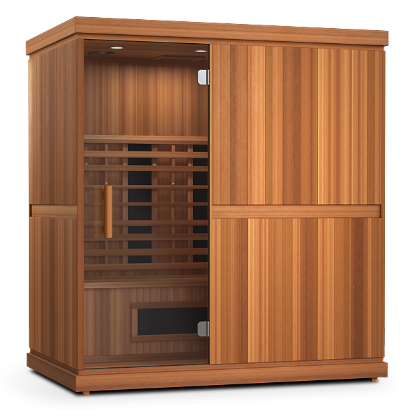 Finnmark FD-3 Full-Spectrum Infrared Sauna - 4 Person Cedar Home Sauna