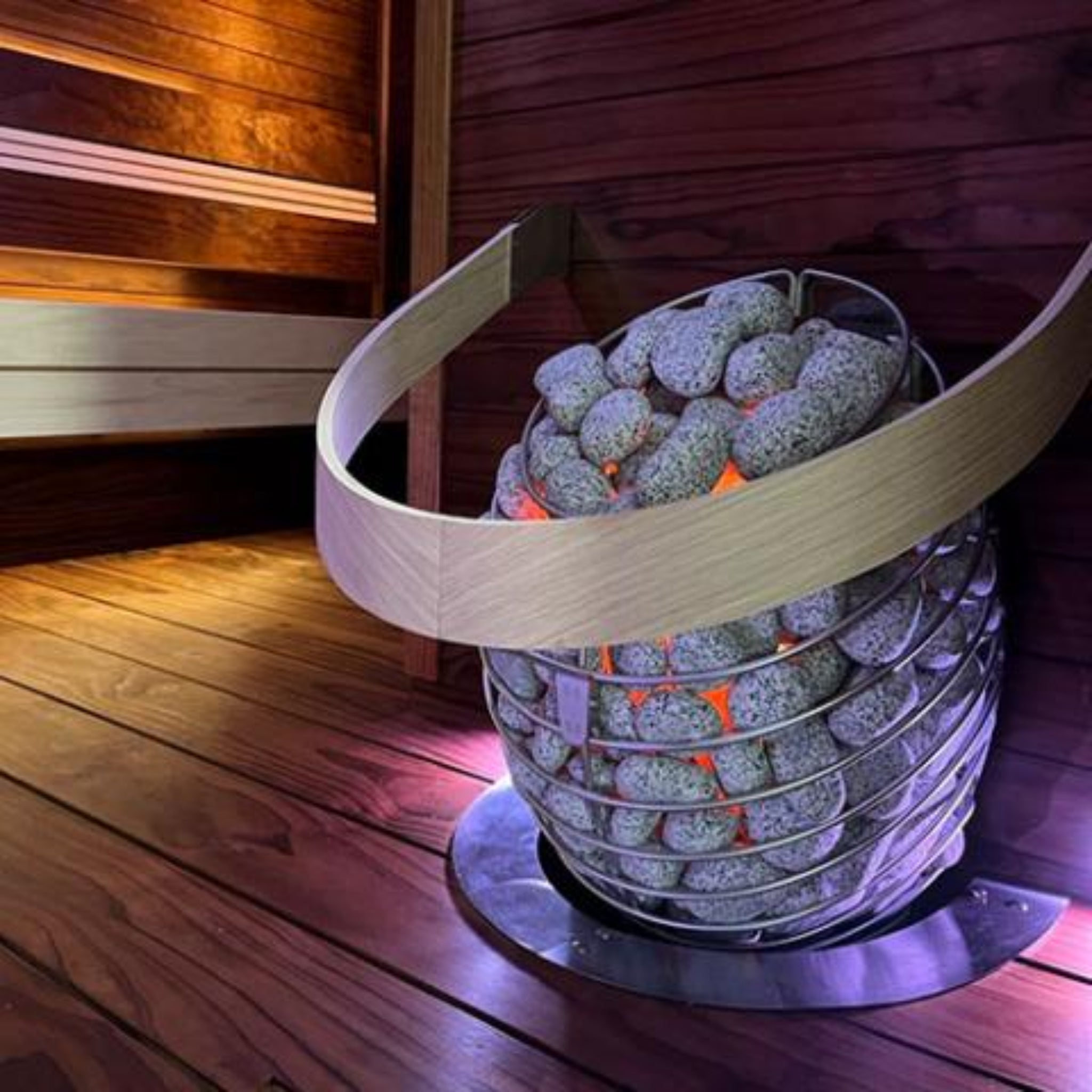 HUUM DROP 7.5kW Sauna Heater – side profile view