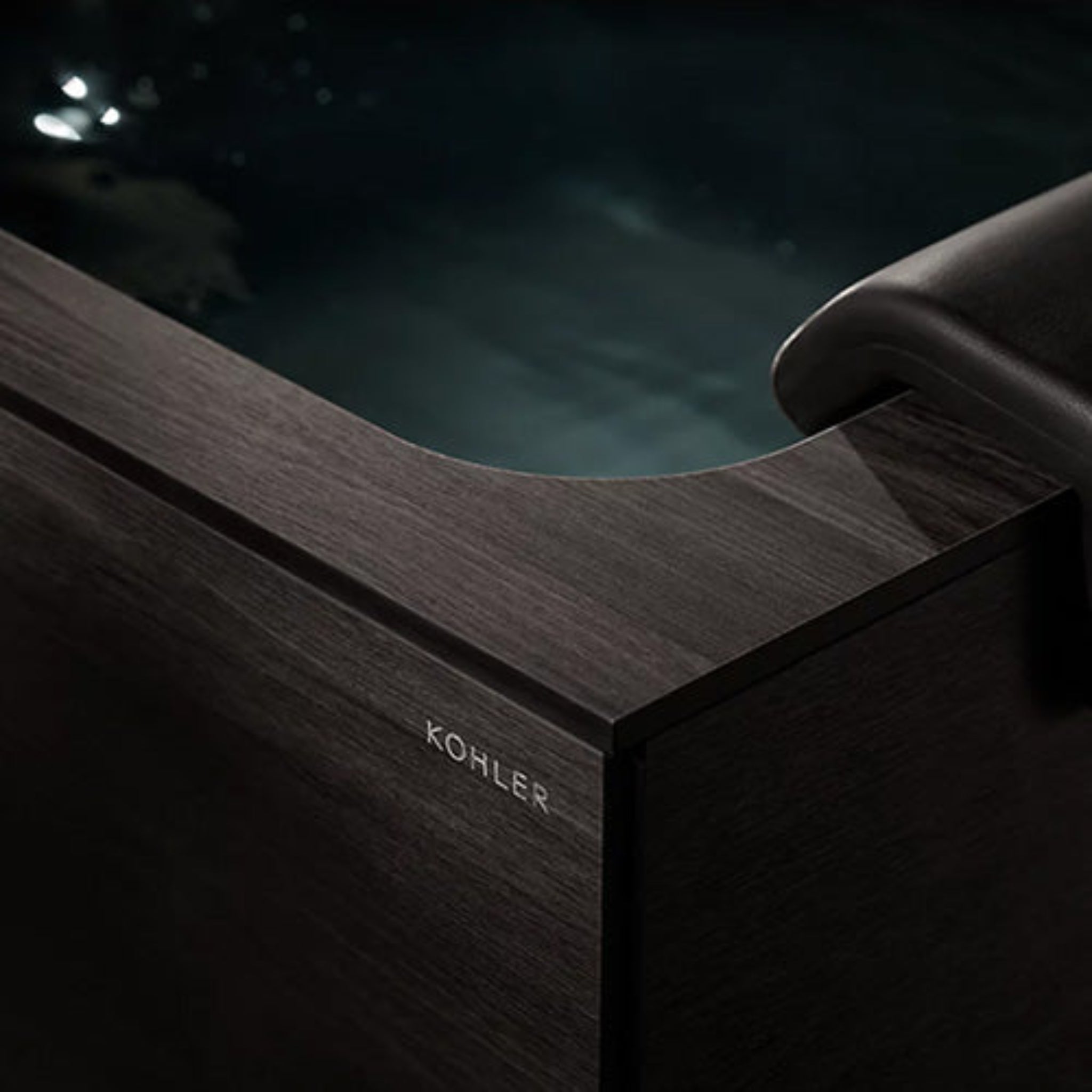 Kohler x Remedy Place Ice Bath – three-quarter angle view