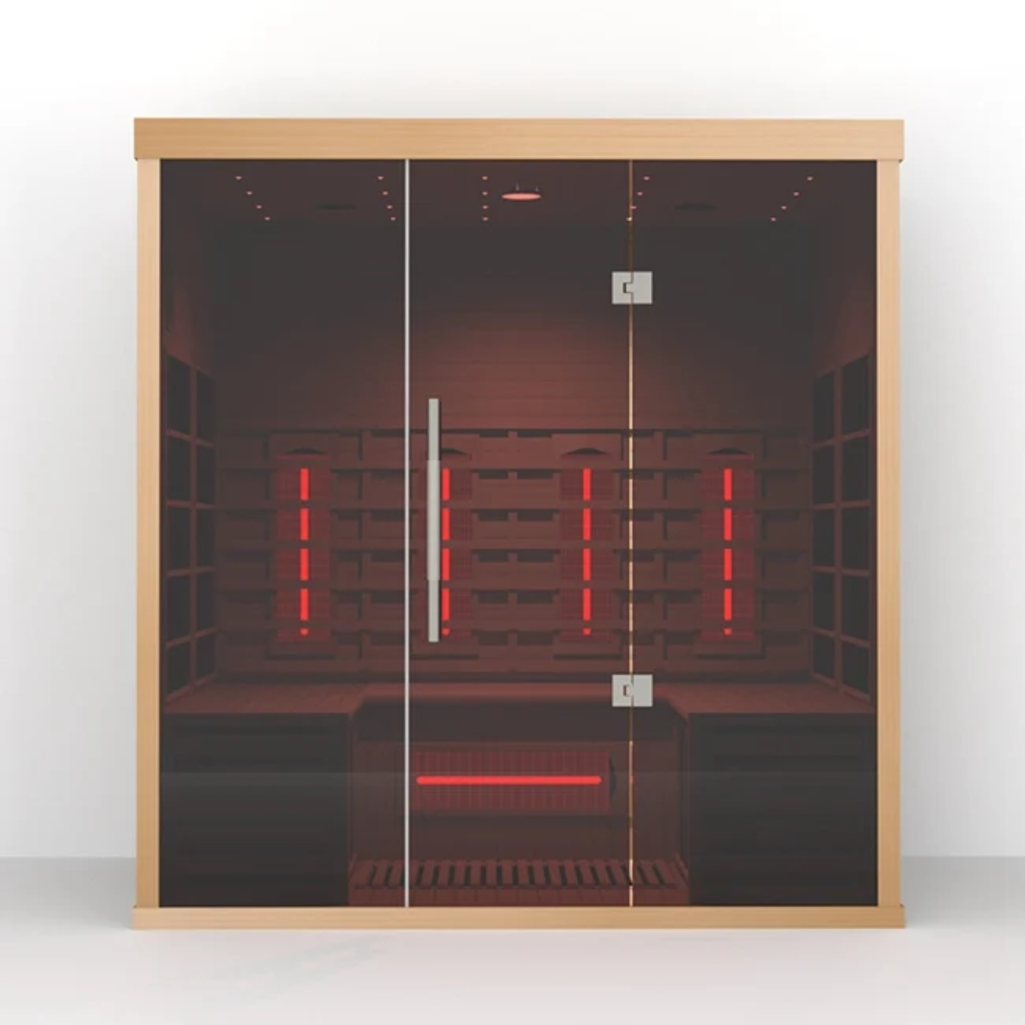 Lumin Three Infrared Sauna – Front Exterior View