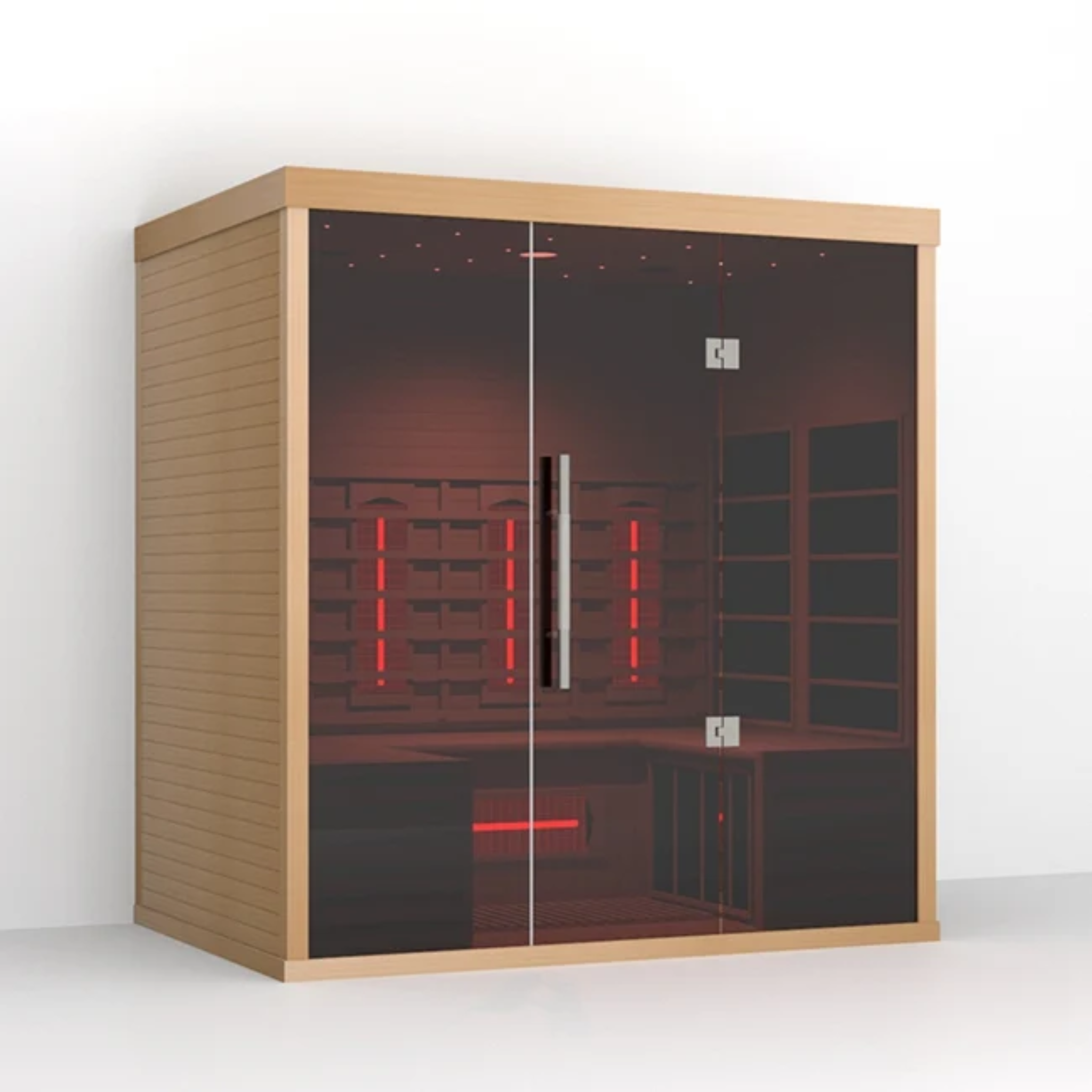 Lumin Three Infrared Sauna – Front Exterior View