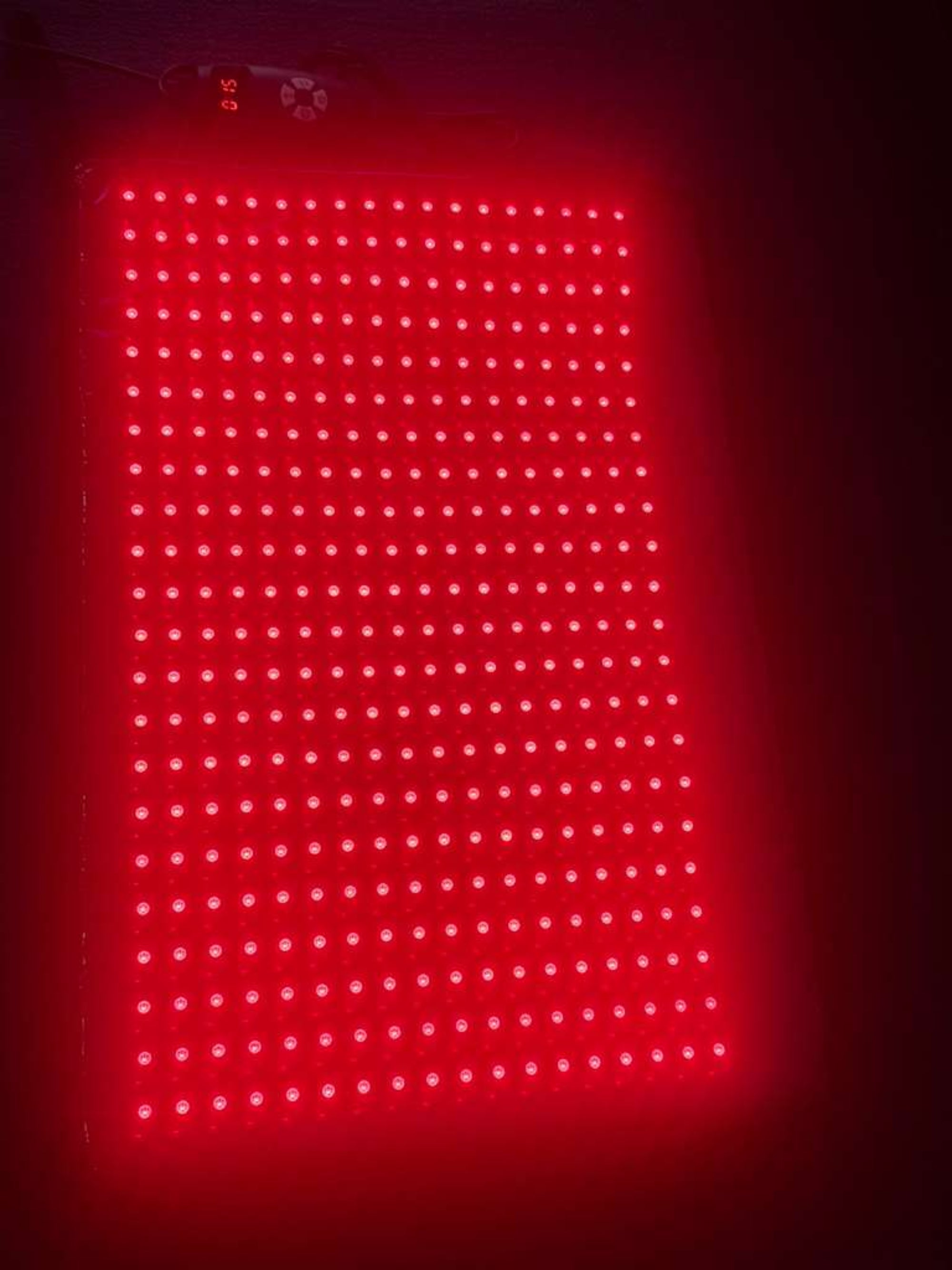 Red Light Pro Devices medium red light therapy pad 16 x 11 inch with 1188 LEDs for pain relief and recovery