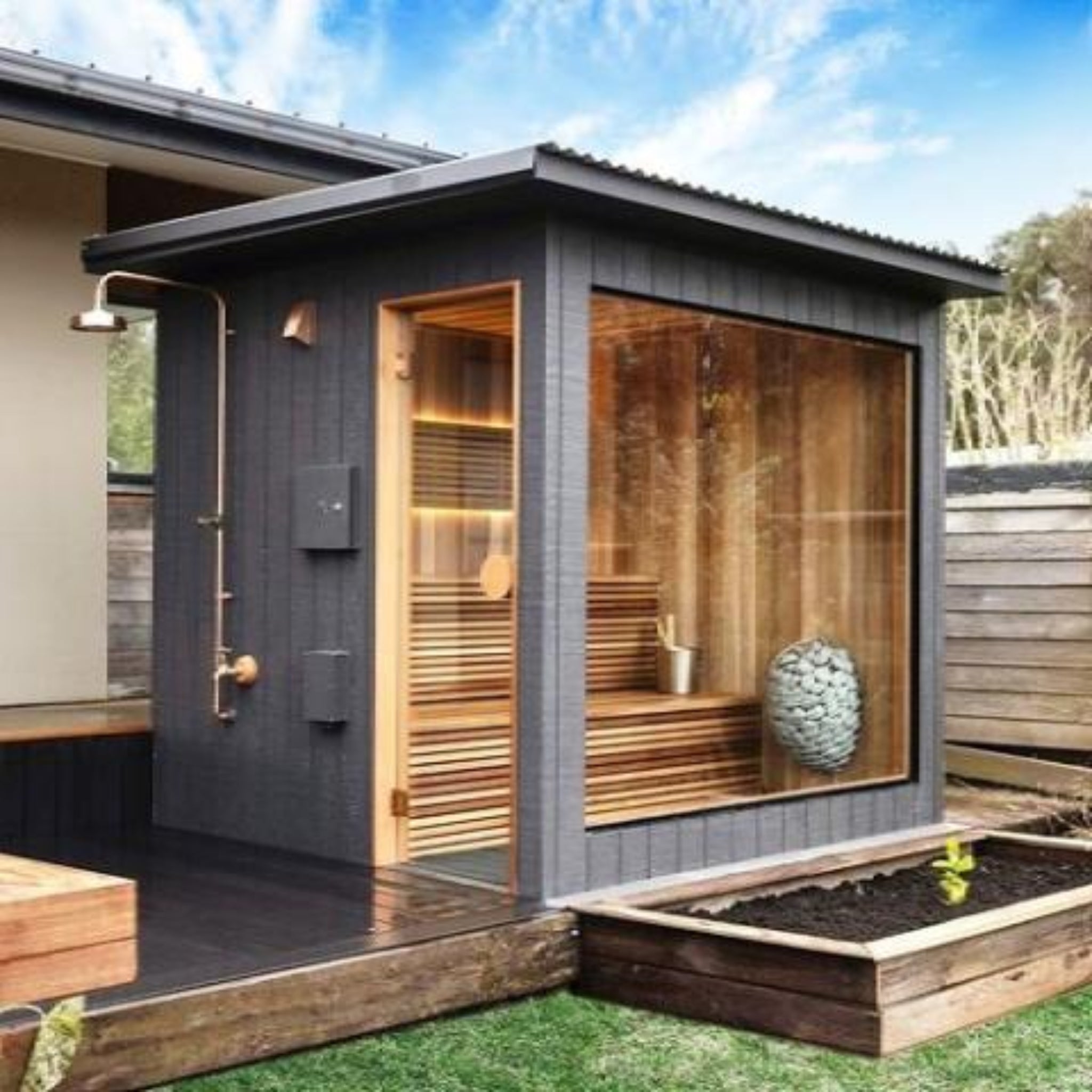 HUUM DROP 4.5kW Sauna Heater – lifestyle view 7