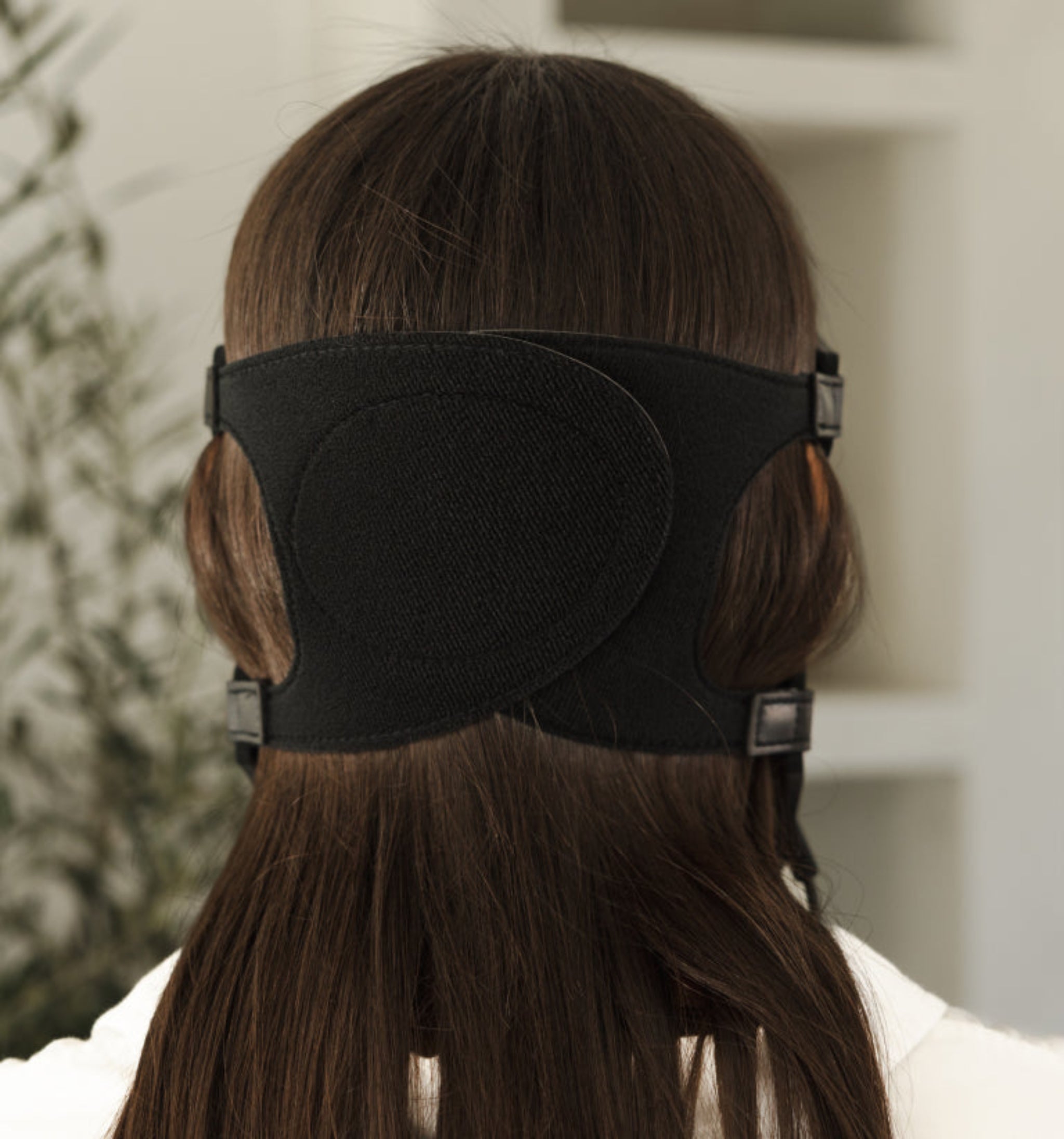 Renew Red Light LED Therapy Mask – back and strap detail view