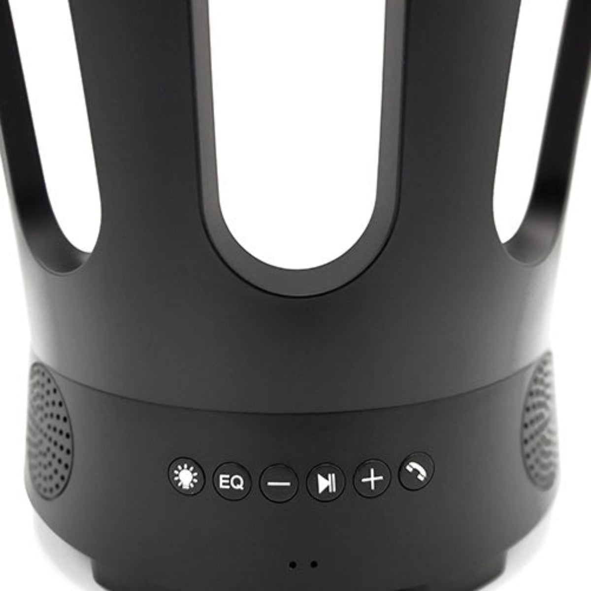 SaunaLife Zone Bluetooth Sauna Bucket showing control buttons on a white background