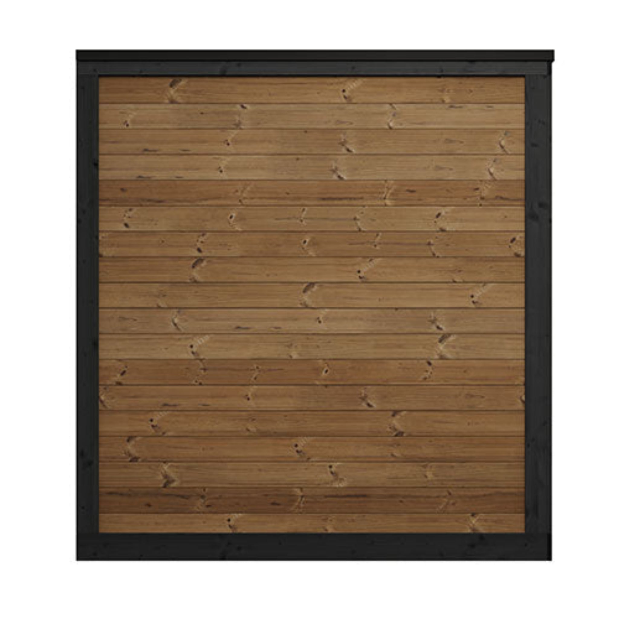 SaunaLife GL4 Outdoor Sauna – rear exterior view