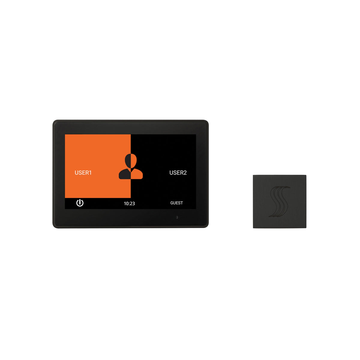 ThermaSol ThermaTouch2 + SteamVection kit — 10", Square, Matte Black