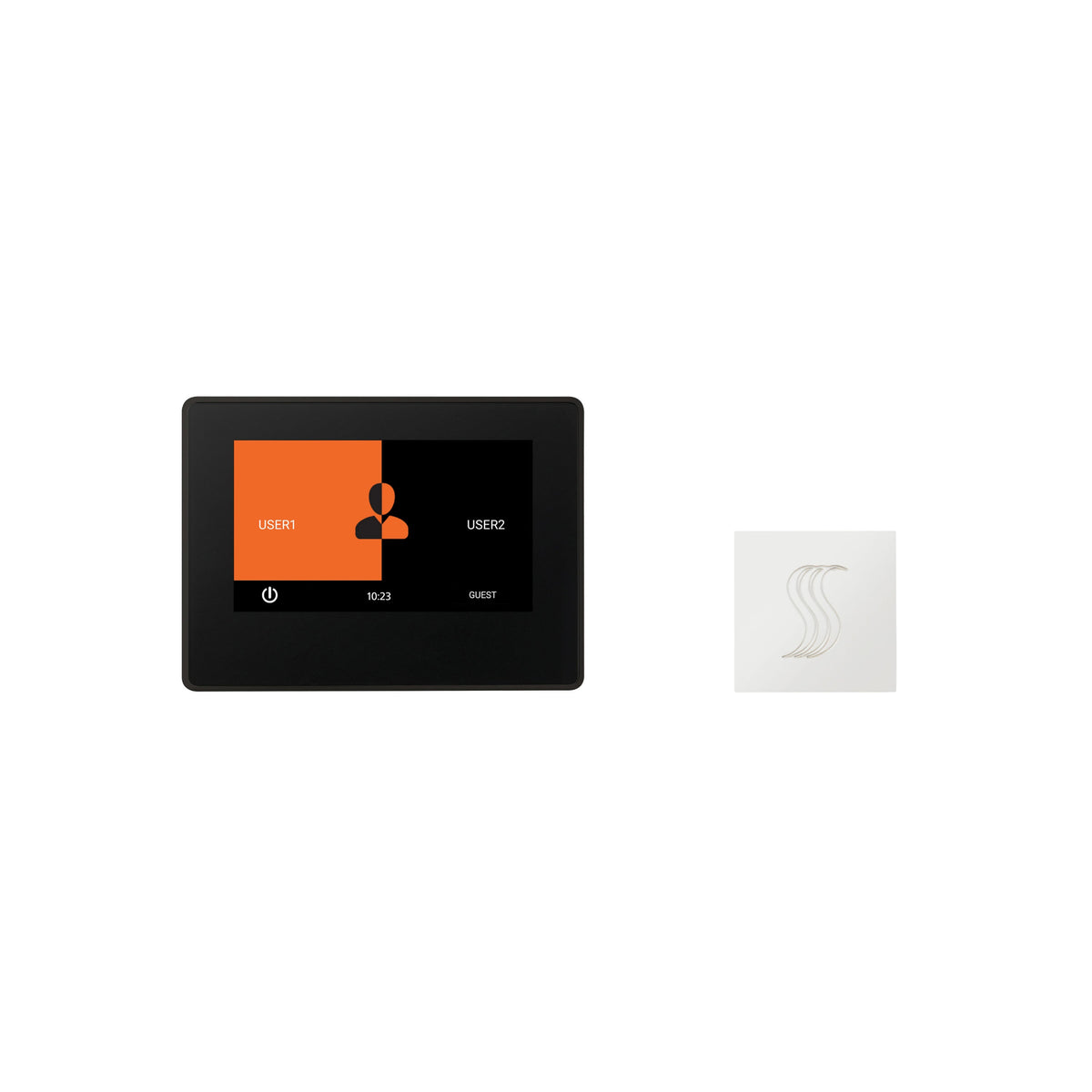 ThermaSol ThermaTouch2 + SteamVection kit — 7", Square, White
