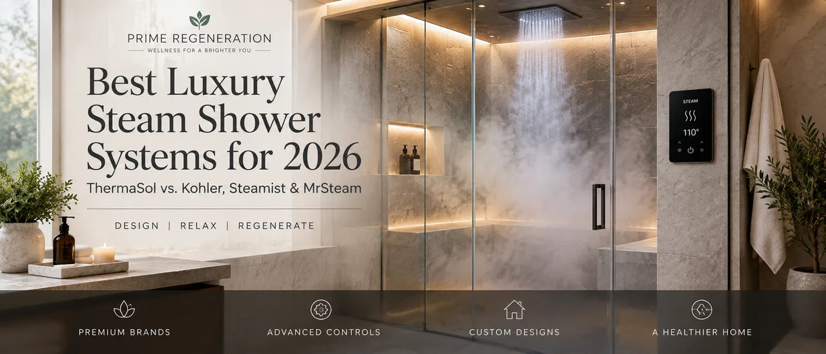 Best Luxury Steam Shower Systems 2026: ThermaSol vs. Kohler, Steamist & MrSteam