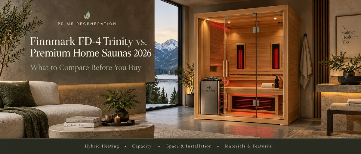 Finnmark FD-4 Trinity vs. Premium Home Saunas 2026: What to Compare