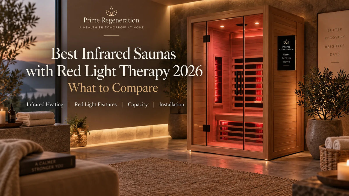 Best Infrared Saunas with Red Light Therapy 2026: What to Compare