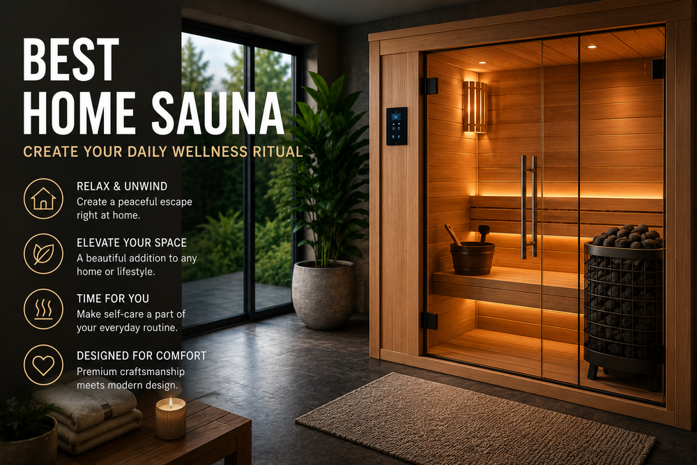 Best Home Sauna for Recovery and Relaxation (2026 Guide)