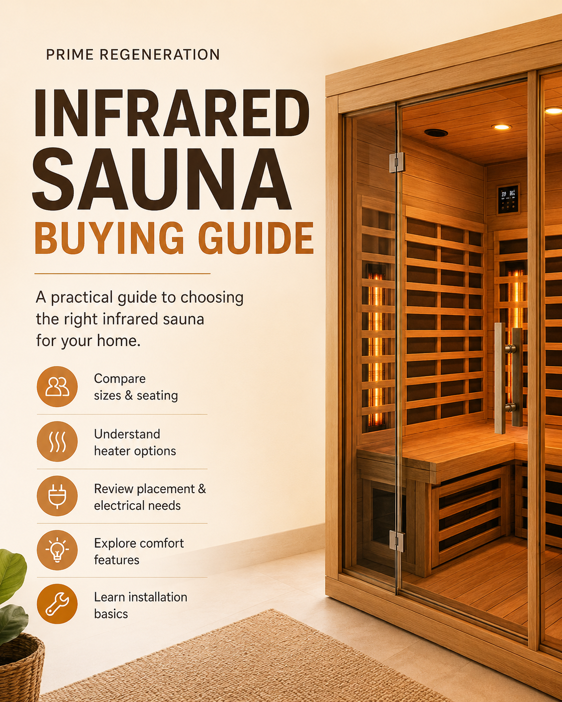 Infrared sauna buying guide — how to choose the right home infrared sauna