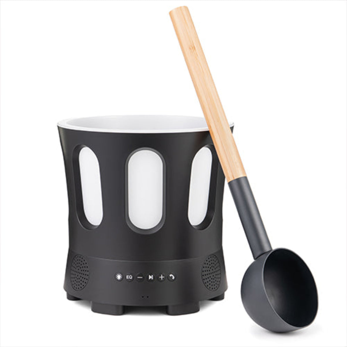 Bluetooth Sauna Bucket & Bamboo Ladle