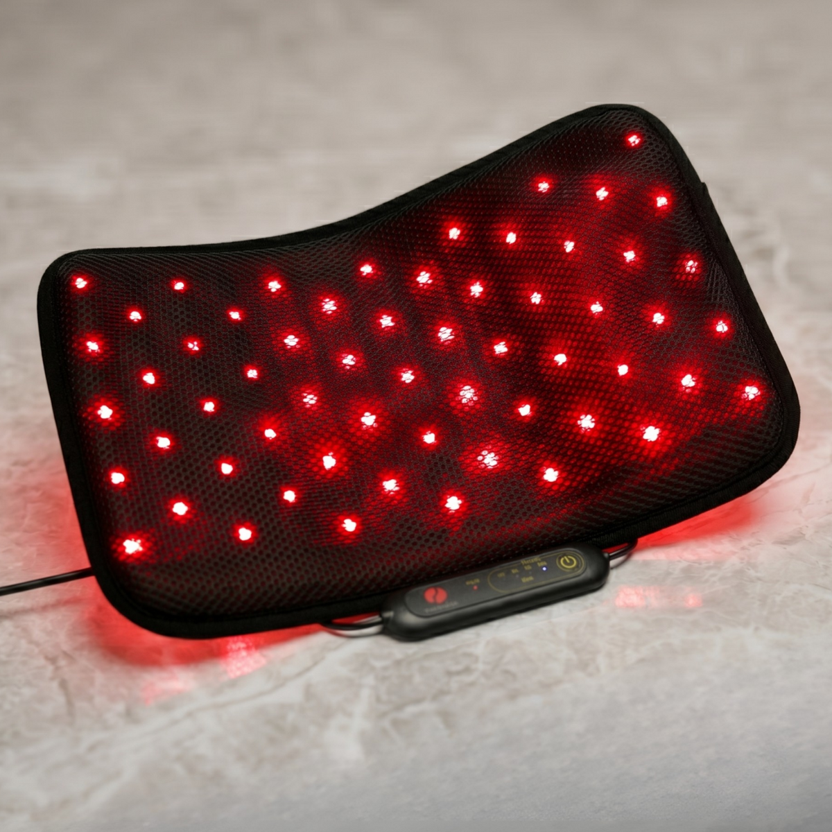 Therasage Tri-Lite™ Red Light Therapy Panel with red LED lights for home wellness.