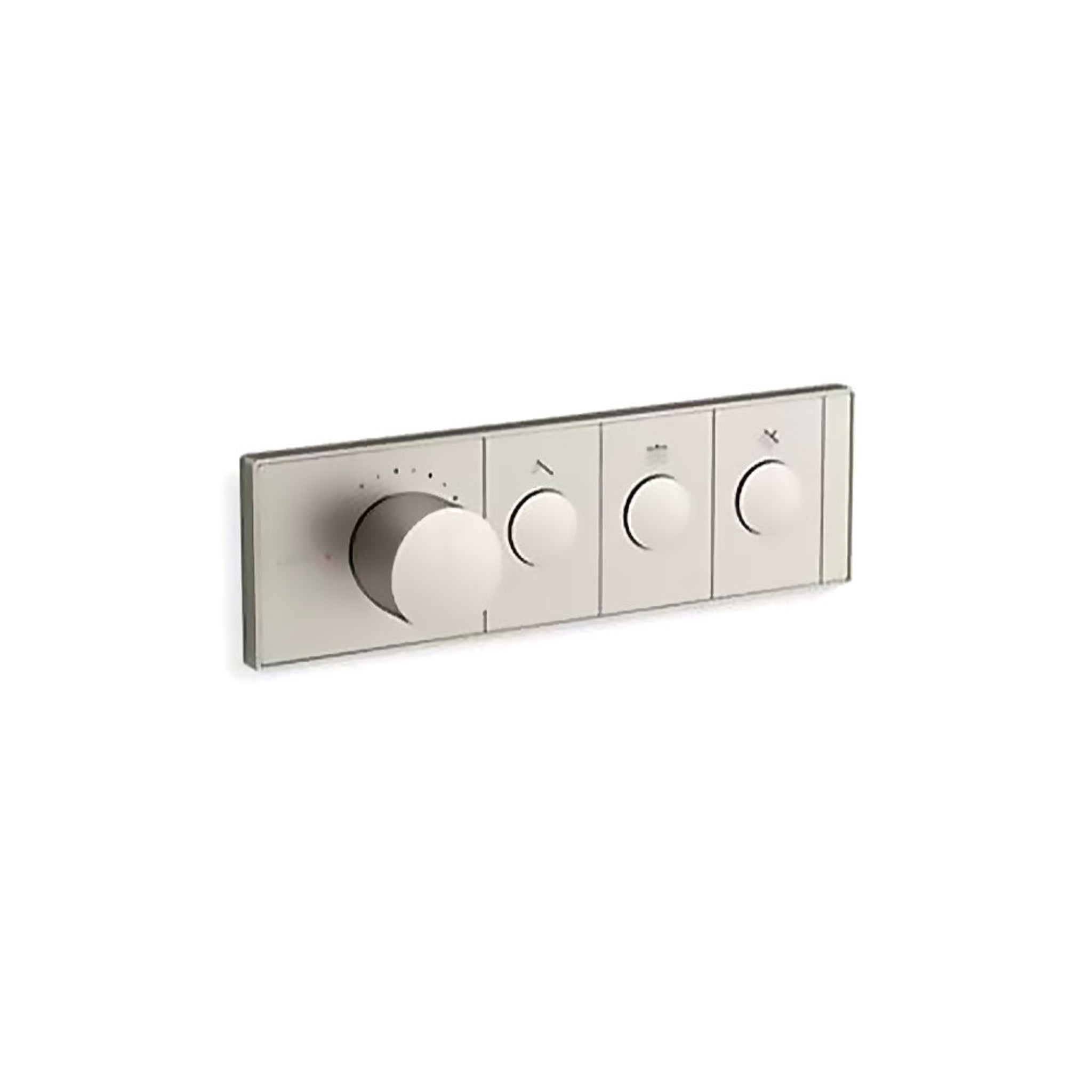 Kohler K-26347-9 Anthem Three-Outlet Recessed Thermostatic Valve Control in Brushed Nickel