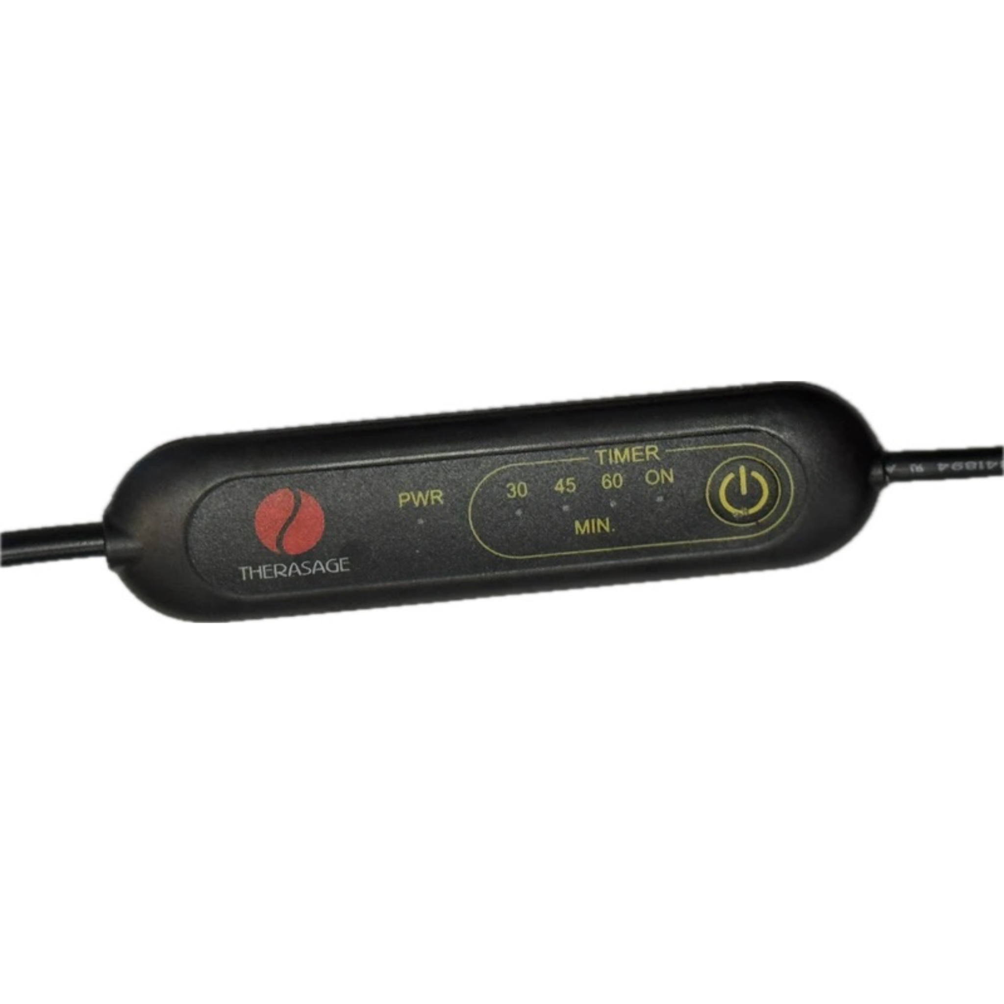TheraPerfect Pad™ with Tri-Lite Red & Near Infrared Therapy control panel with power and timer settings.