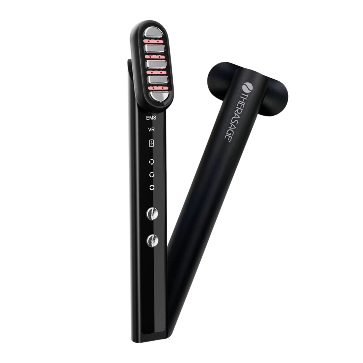 TheraSculpt™ Facial Sculpting & Red Light Therapy Device showcasing sleek design and multifunctional features.