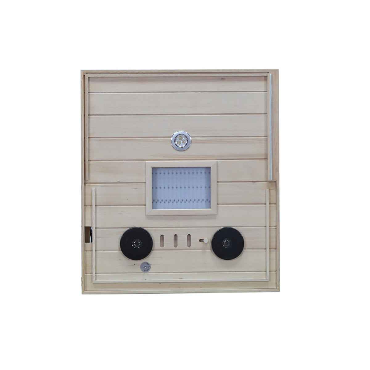 Wizzisaunas 909MX mini infrared sauna roof view
