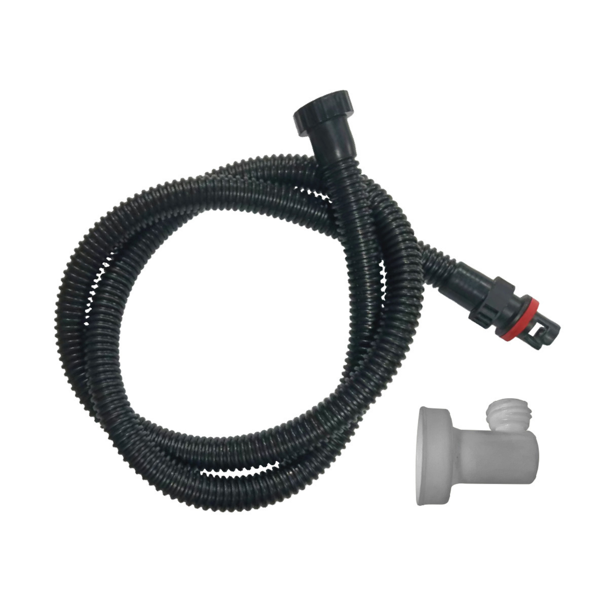 MSPA Cocoon rigid hot tub flexible hose and connector for easy installation and maintenance.