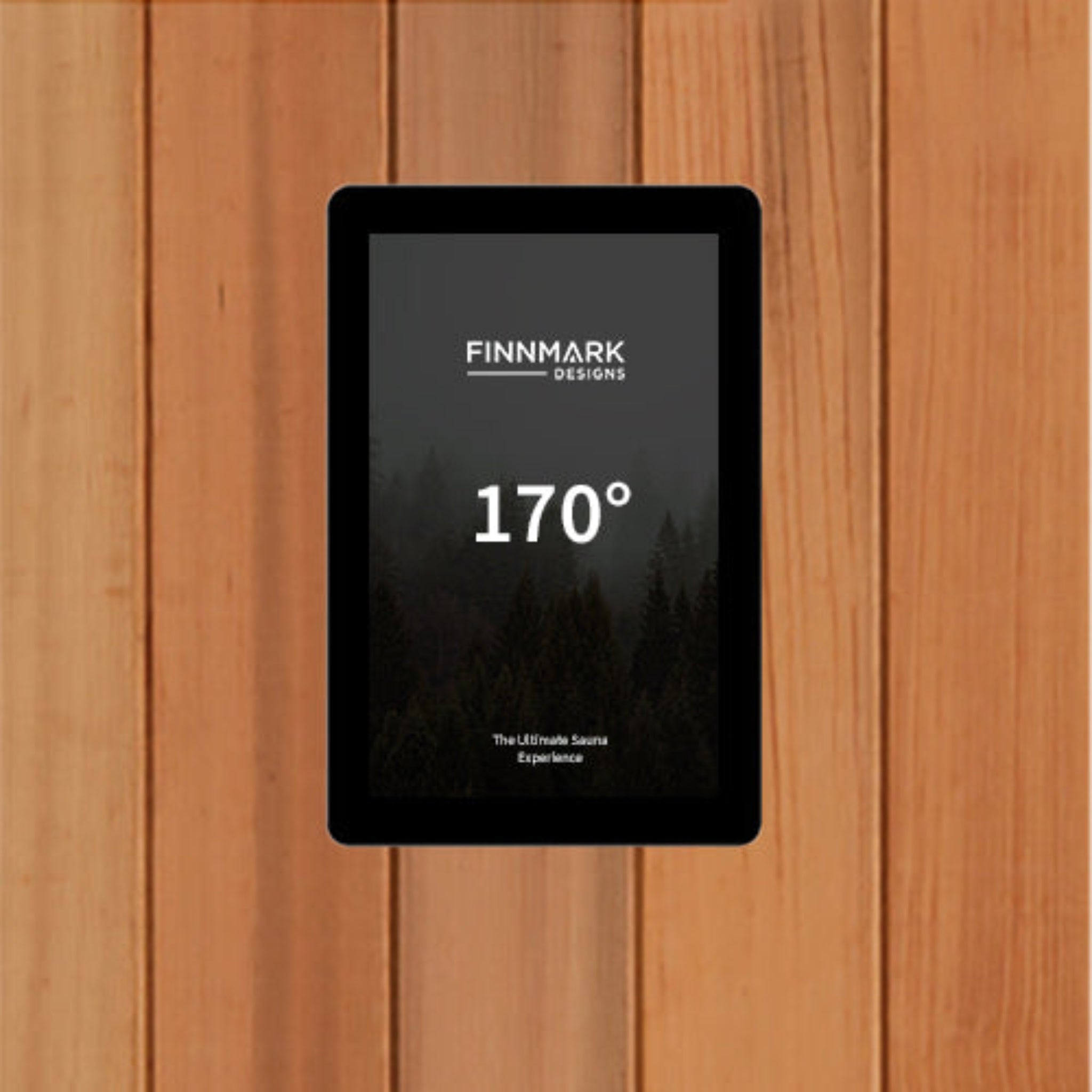 Finnmark FD-4 Trinity combination sauna LCD touchscreen control panel