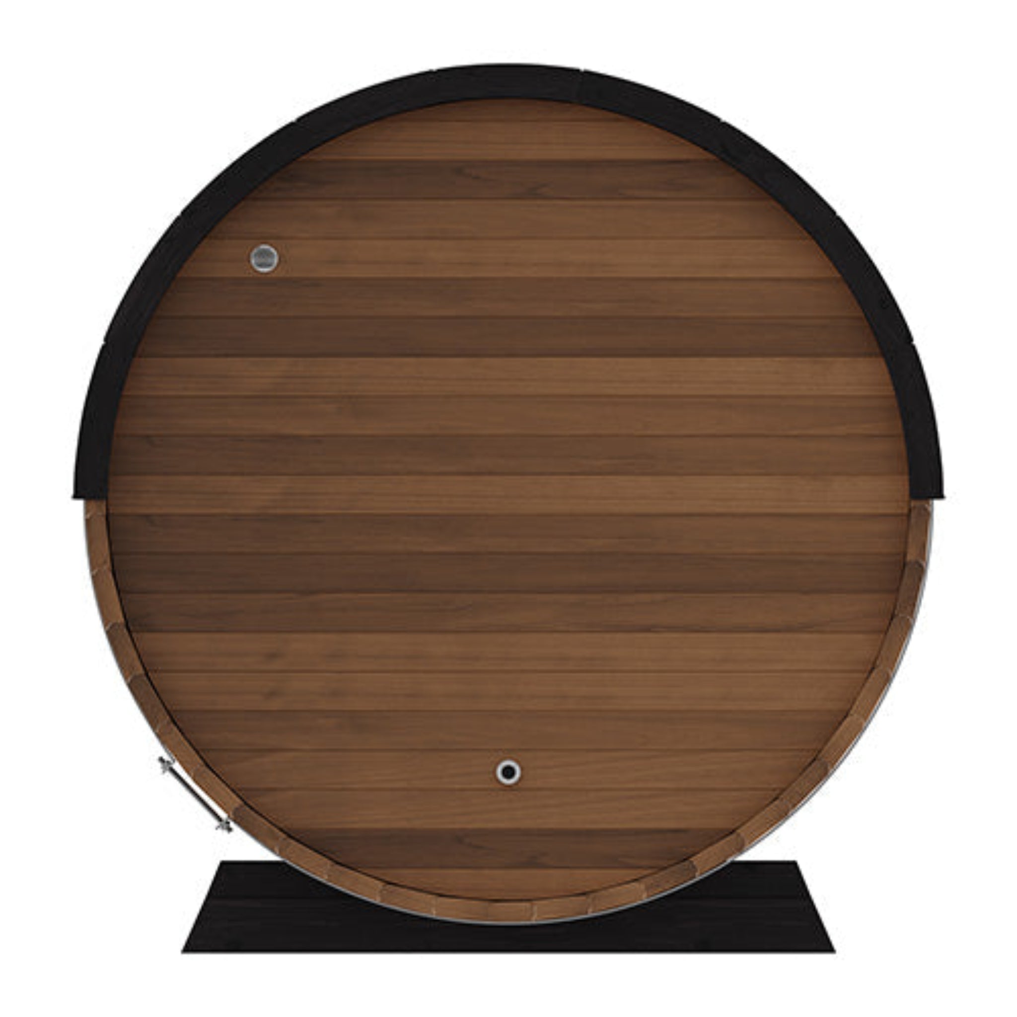 Finnmark FD-6 combination barrel sauna rear view