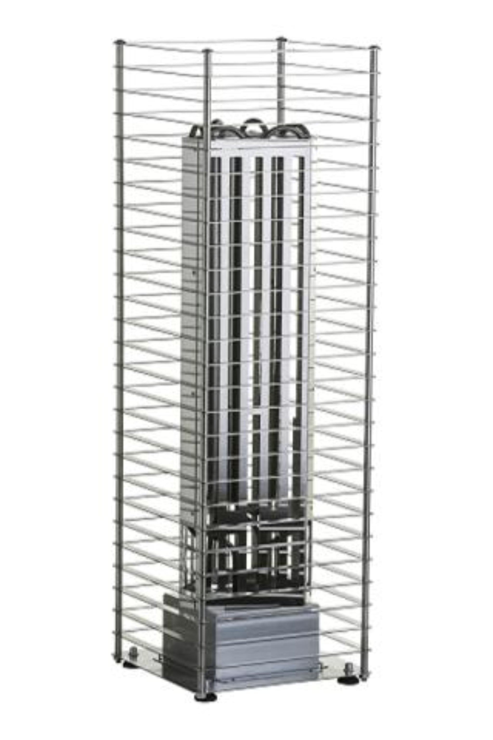 HUUM CLIFF sauna heater — side angle view