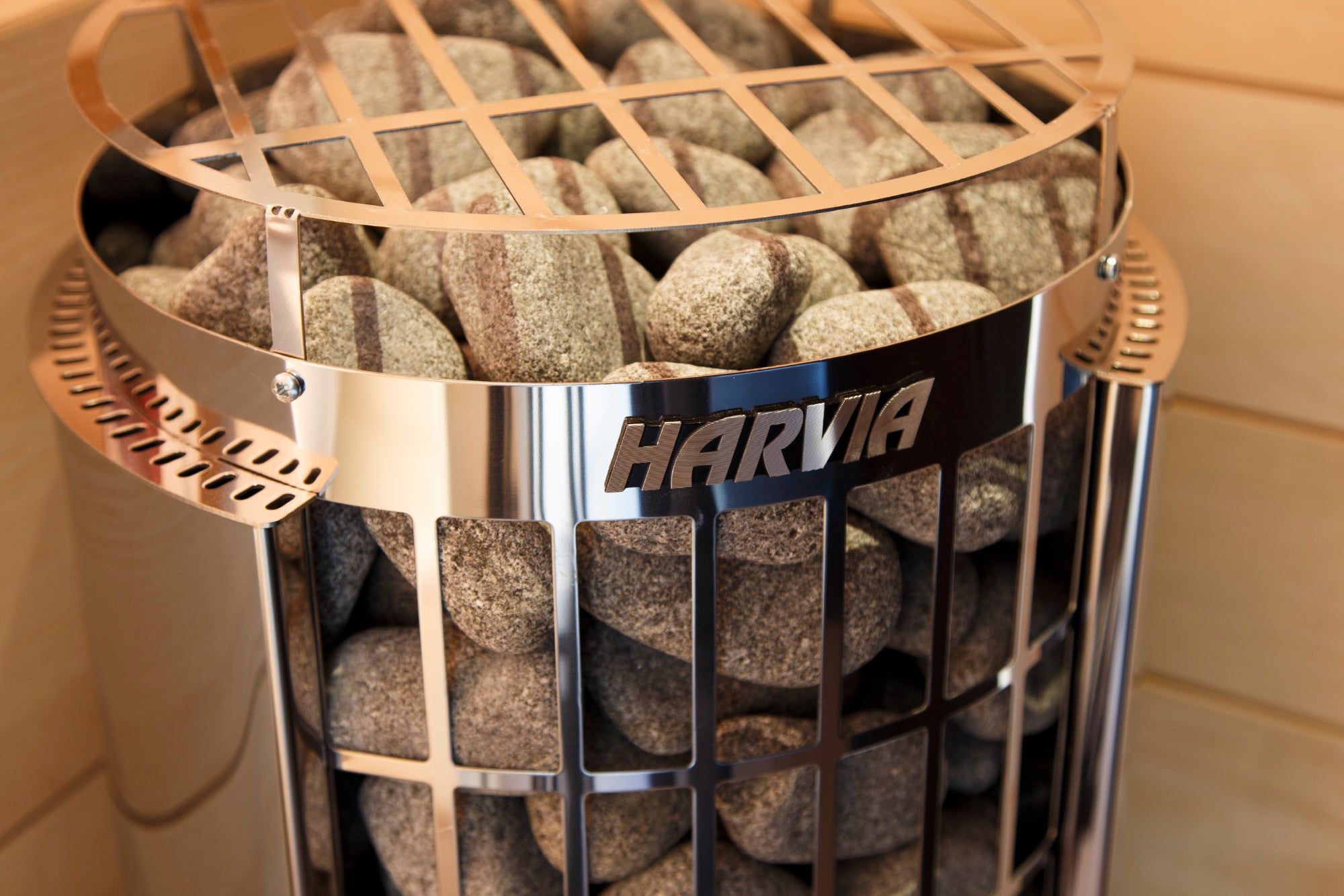 Cilindro Half Series 10.5kW Stainless Steel Sauna Heater at 240V 1PH