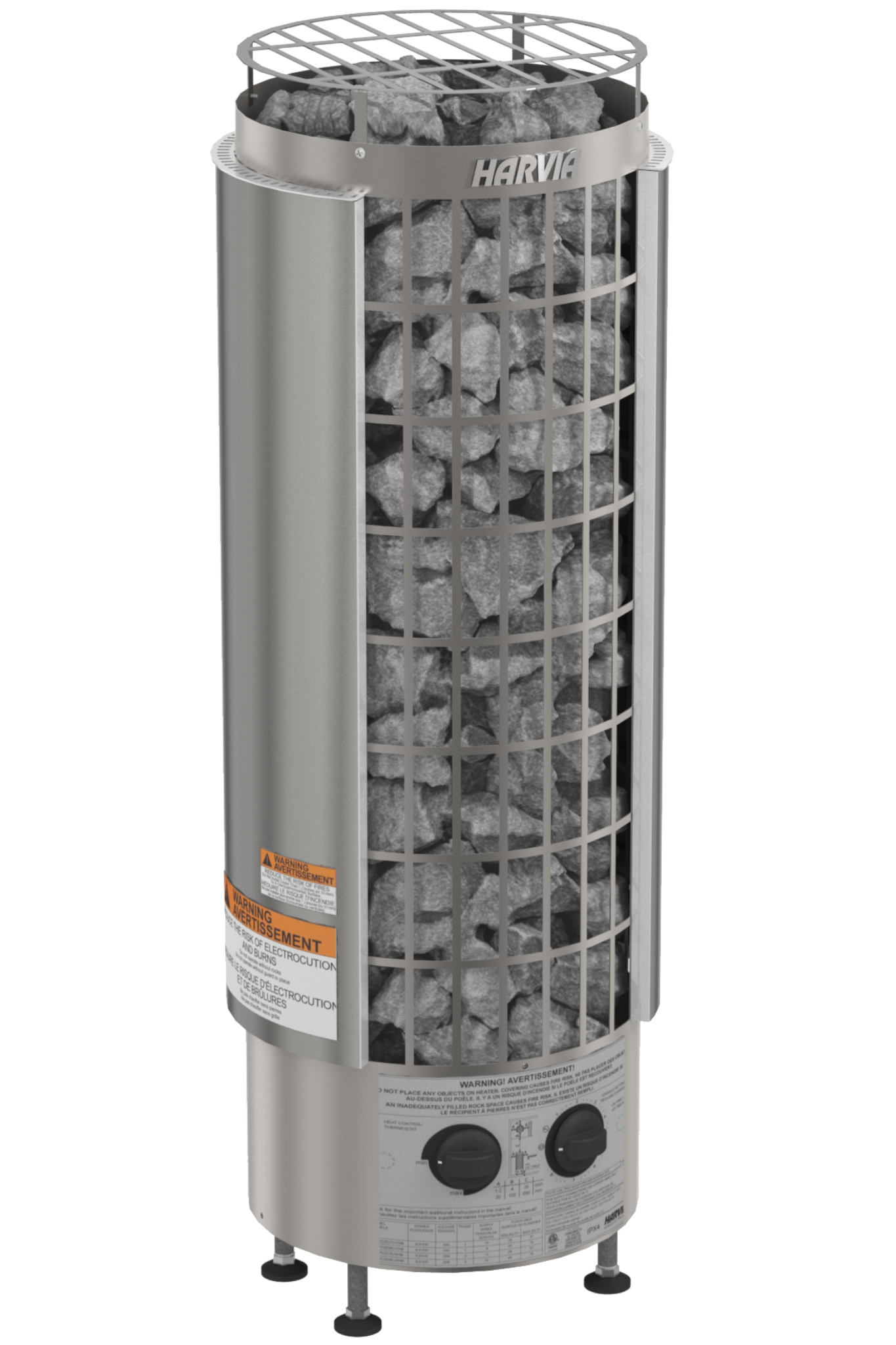 Harvia Cilindro Half PC60 6kW electric sauna heater 