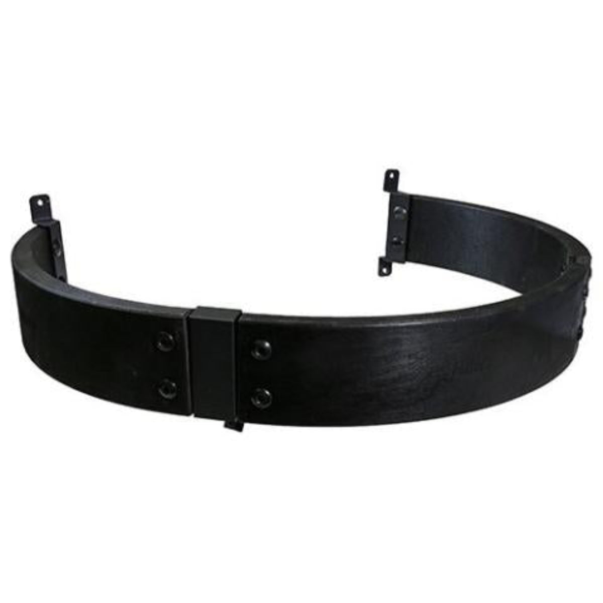 Harvia Safety Railing for Spirit Series Sauna heater in black on a white background